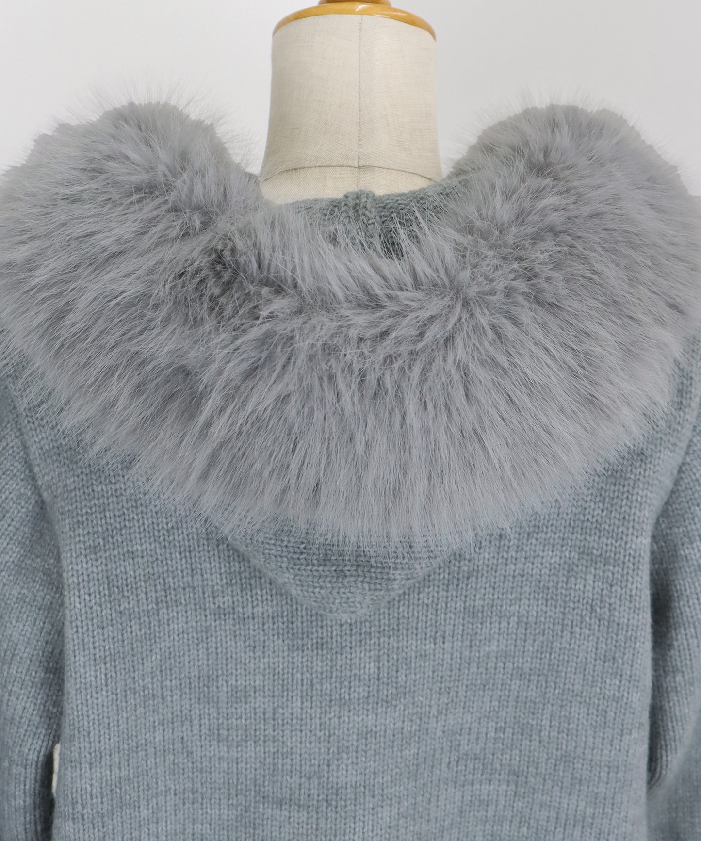 【TIME SALE】ファーニットパーカー