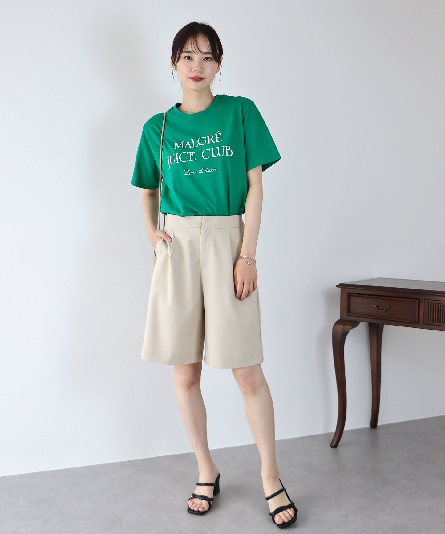 【TIME SALE】MALGRE JUICE CLUBプリントTシャツ【ゆうパケット】