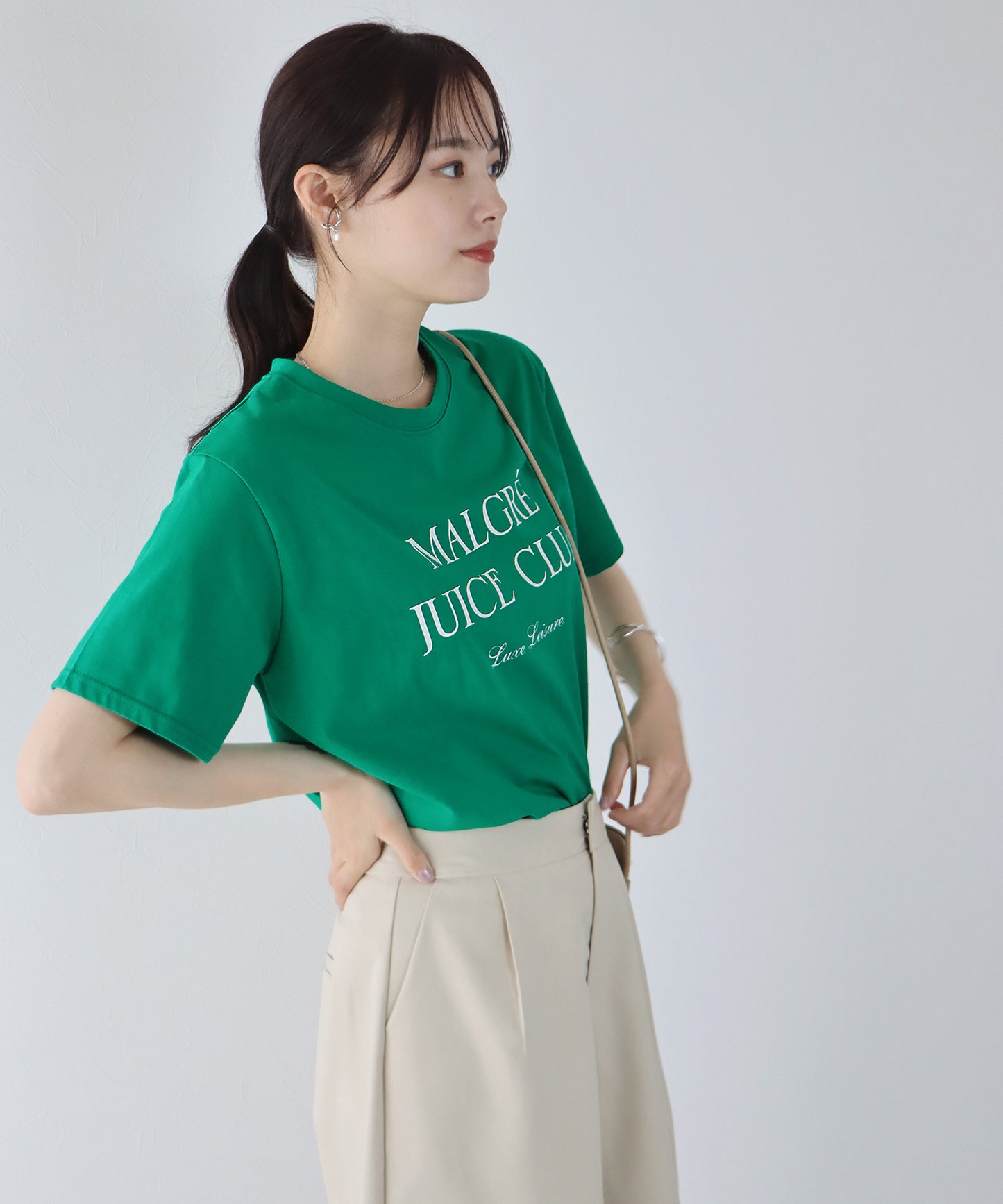【TIME SALE】MALGRE JUICE CLUBプリントTシャツ【ゆうパケット】