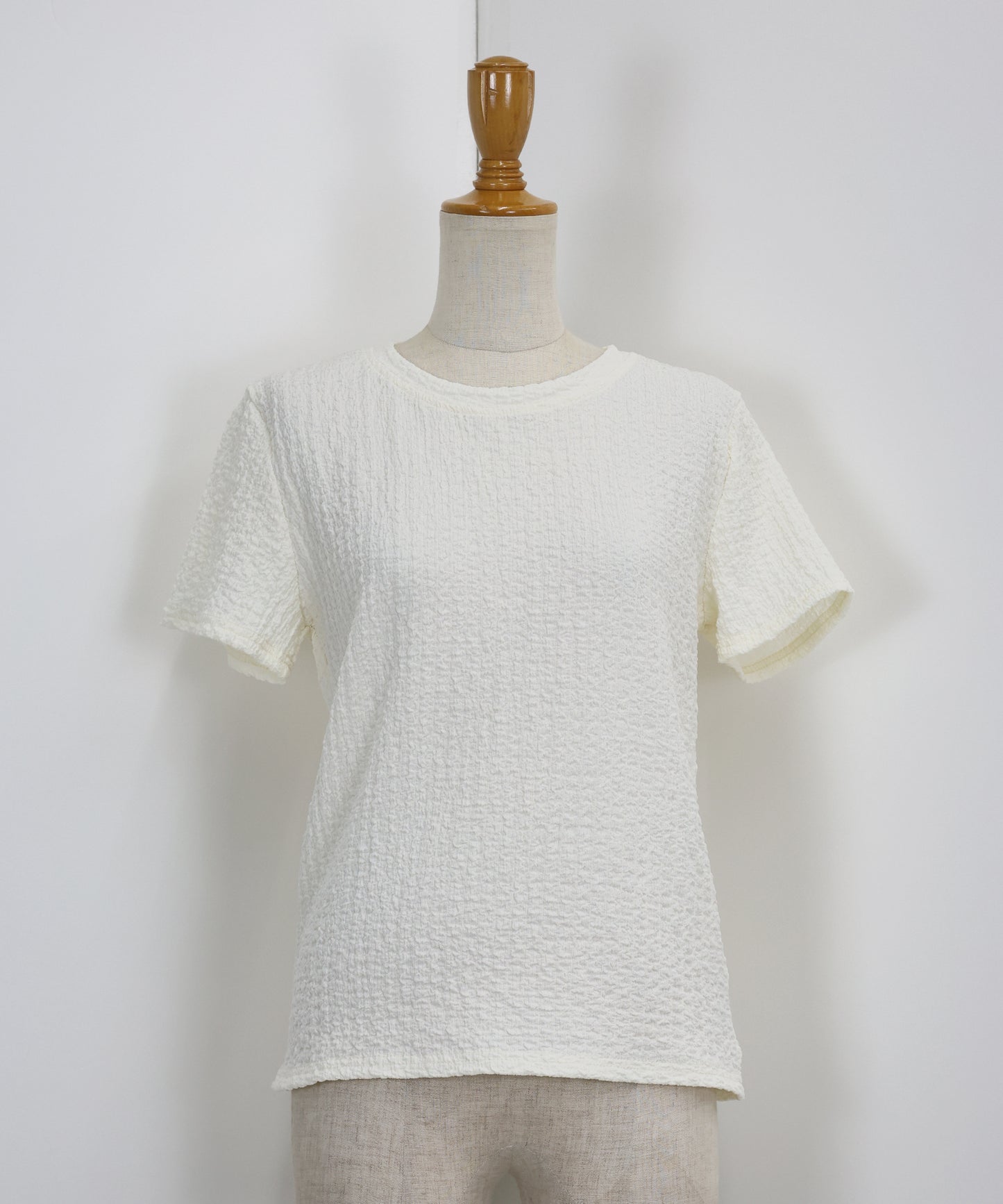 【TIME SALE】ぽこぽこジャガードTシャツ【ネコポス】