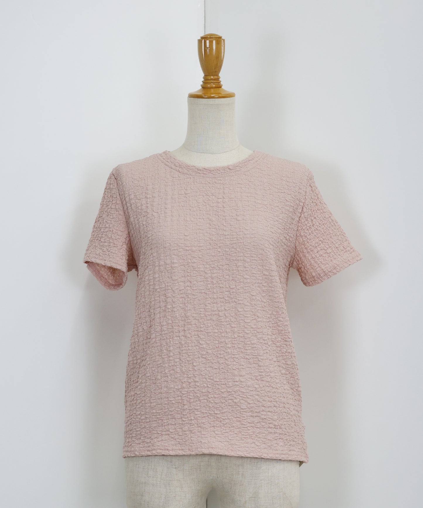 【TIME SALE】ぽこぽこジャガードTシャツ【ネコポス】