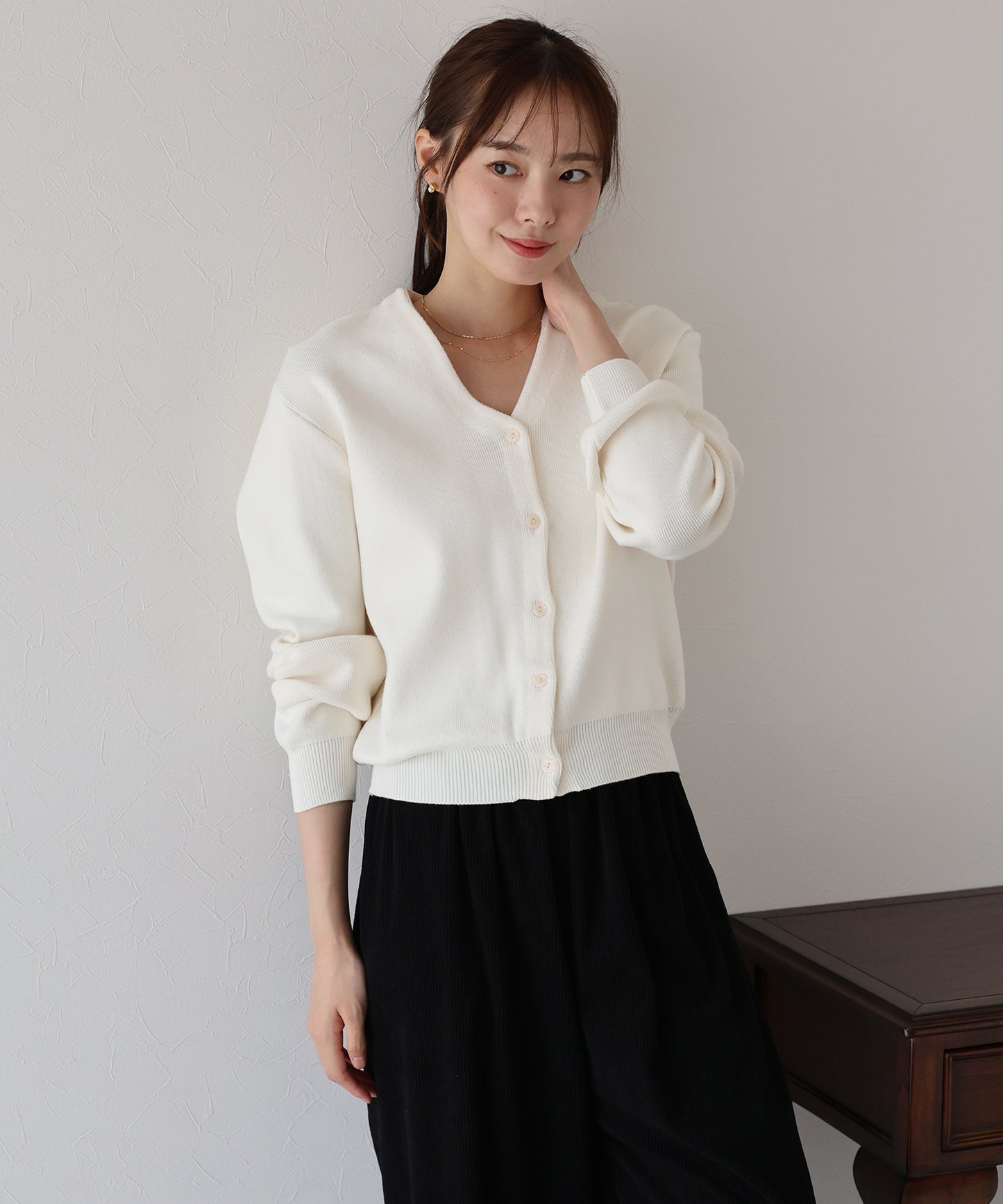 【早割5%OFF】もちもちダンボールニットカーディガン