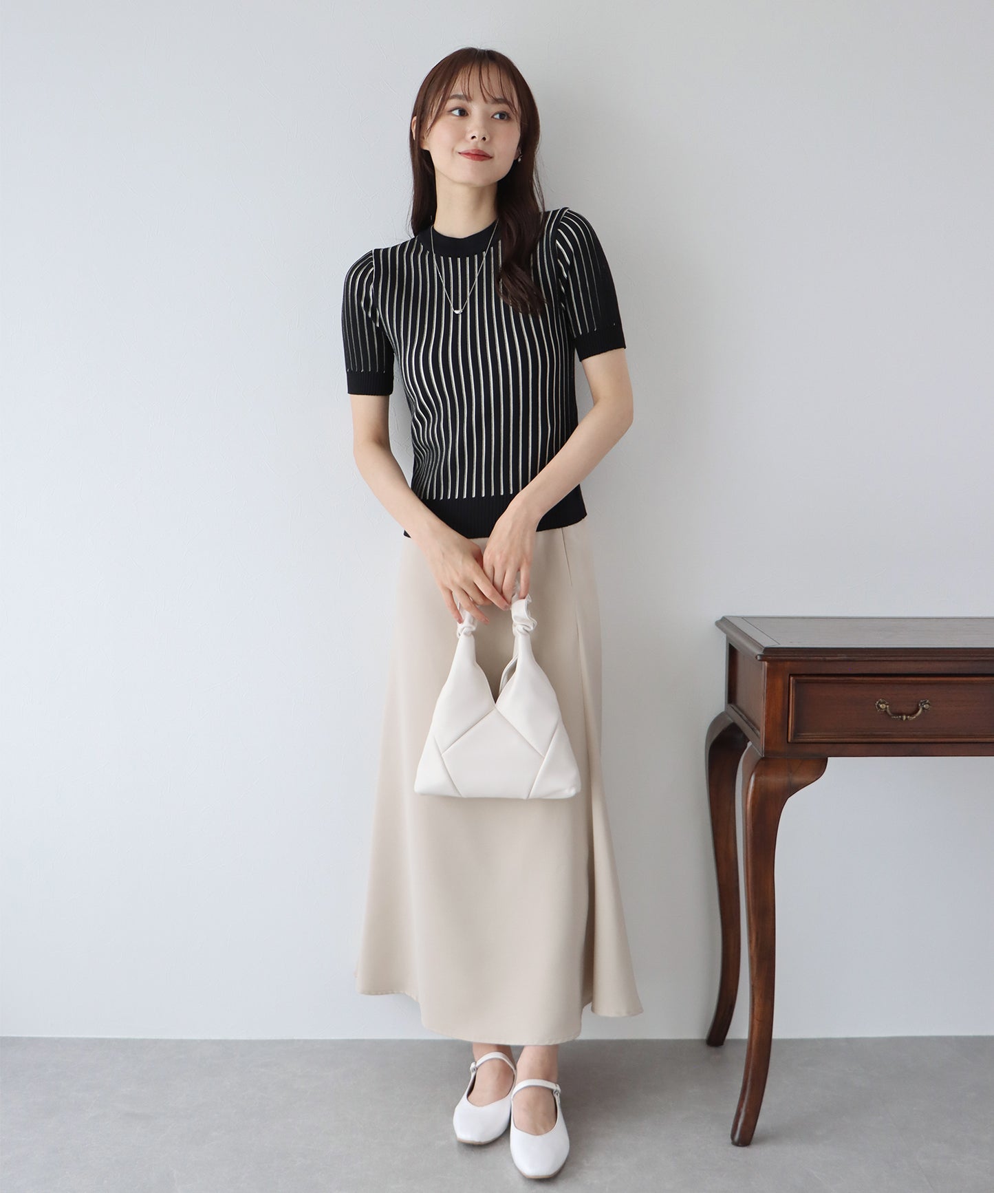 【SALE】ストラップフラットシューズ