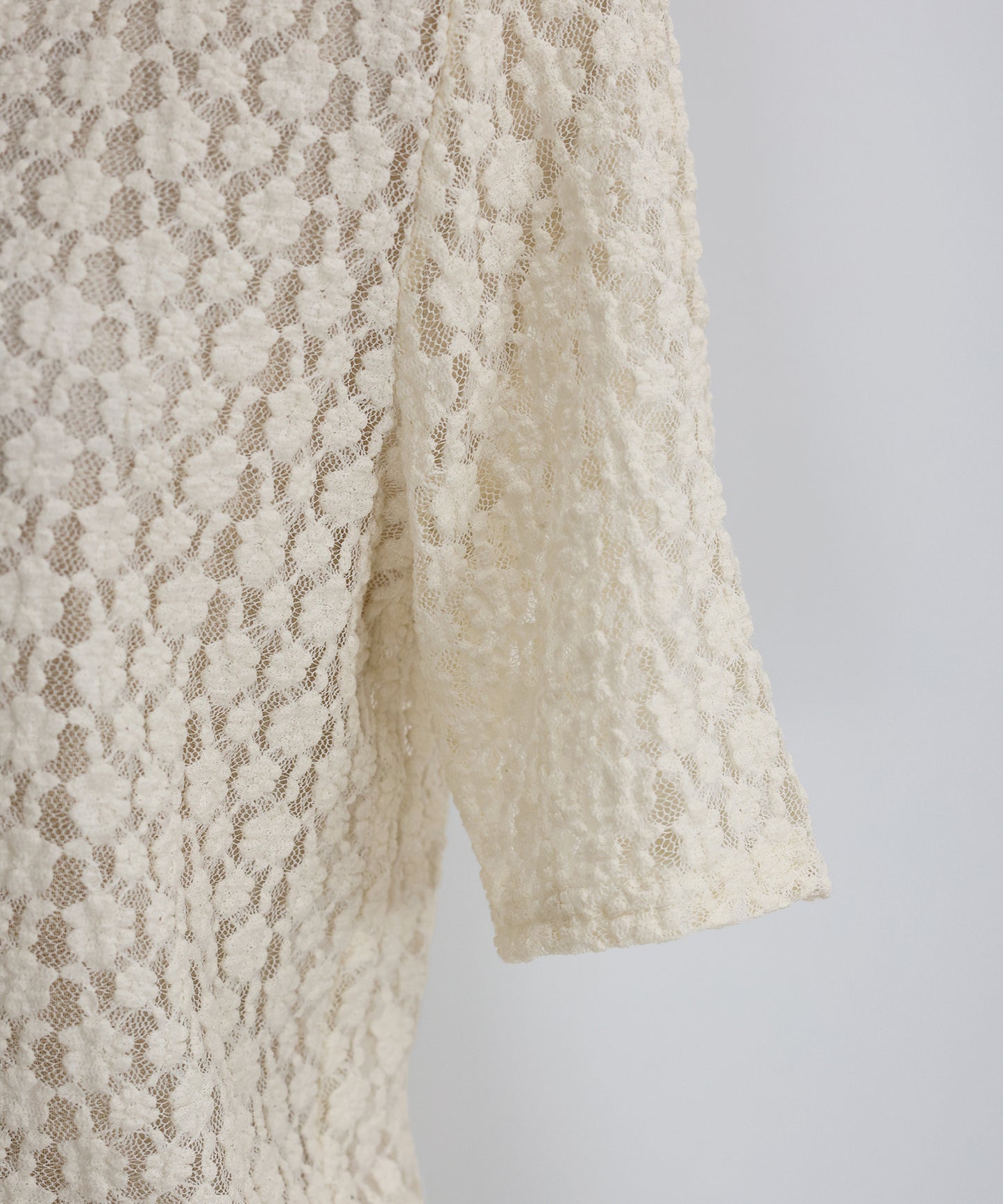 【TIME SALE】カットレースポロシャツ【ネコポス】