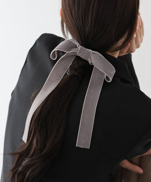 ロングベロアリボンシュシュ【ネコポス】