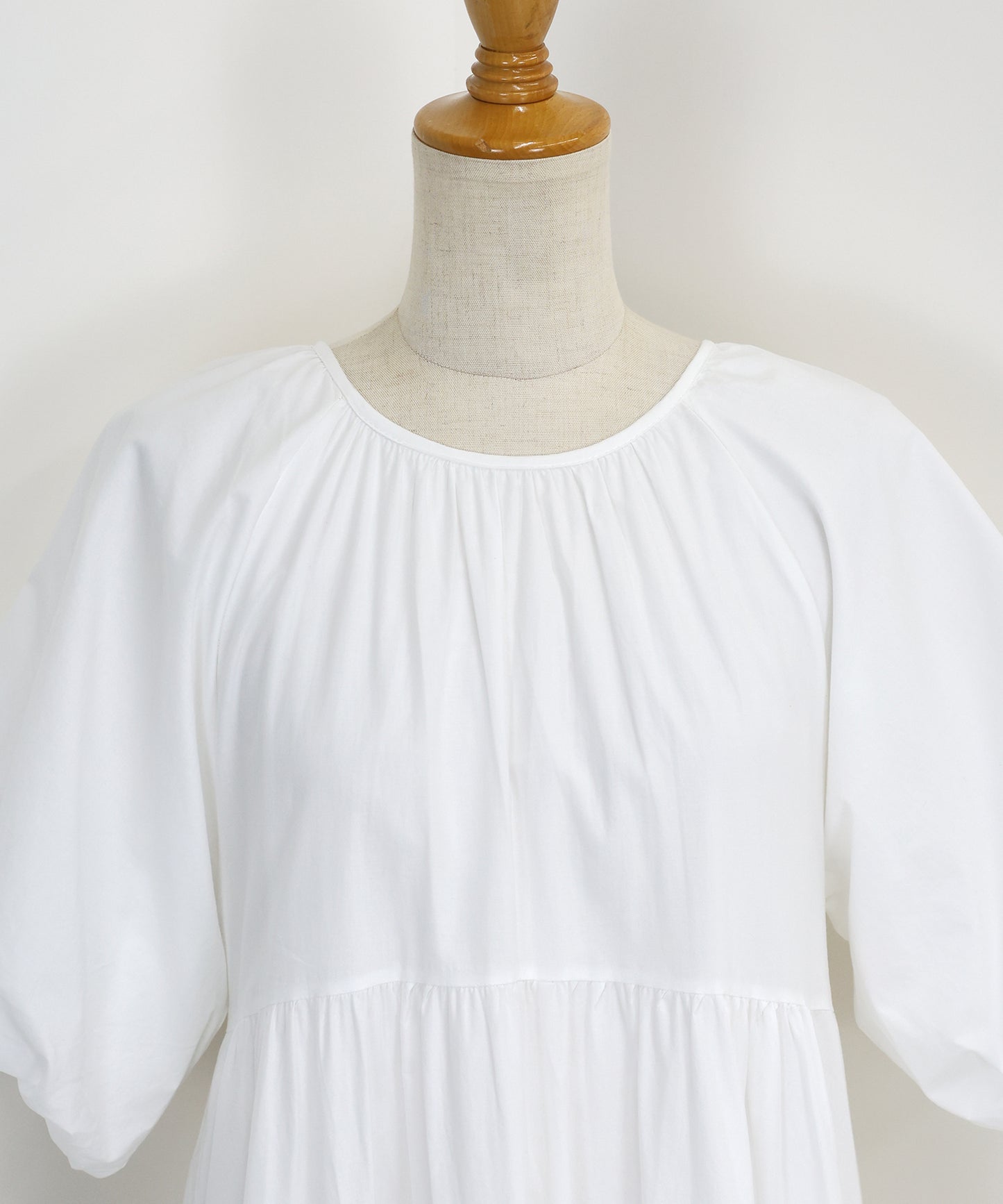 【TIME SALE】バルーン袖コットンレースワンピース