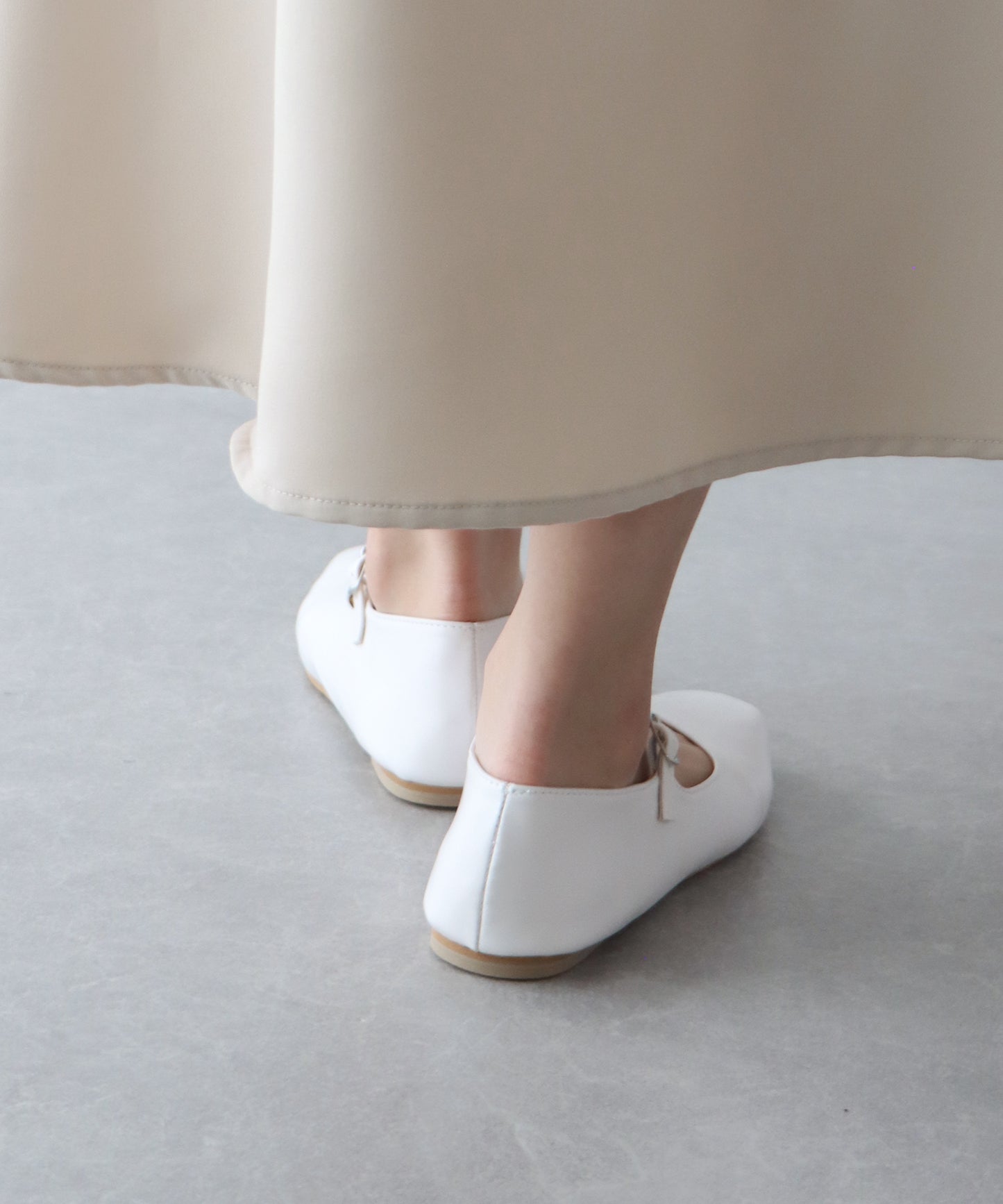 【SALE】ストラップフラットシューズ