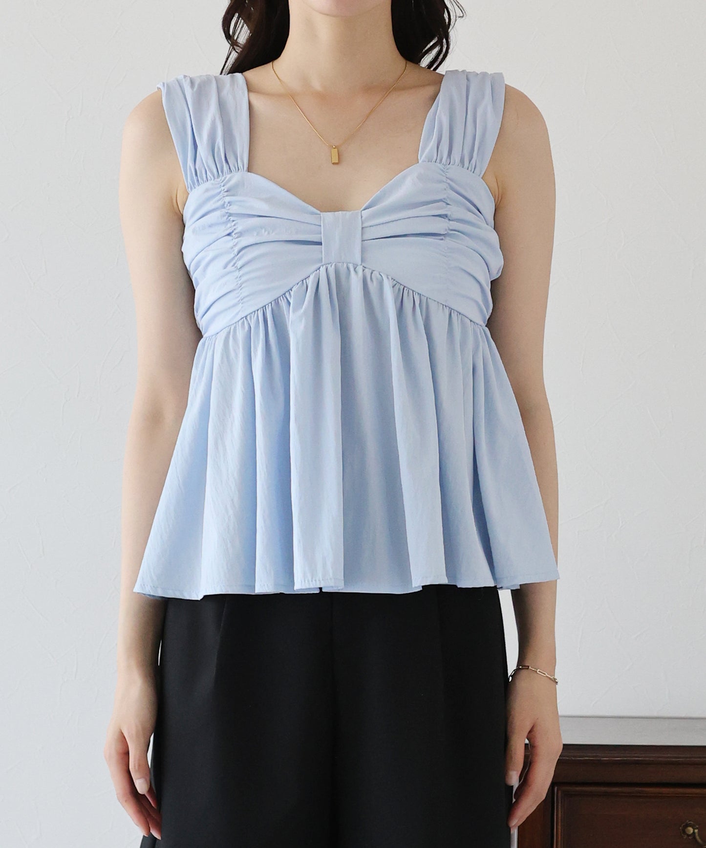【SALE】リボンキャミソール【ネコポス】