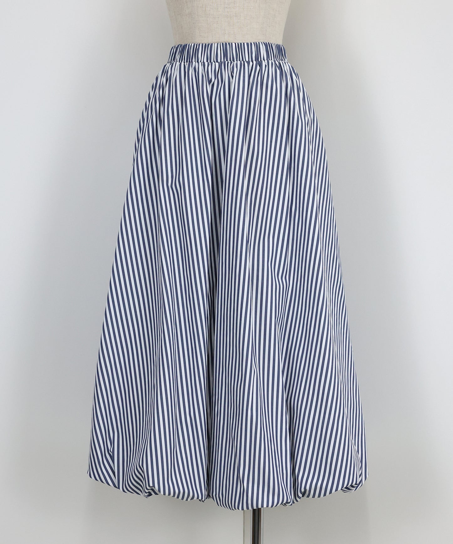 【SALE】ストライプ柄バルーンスカート