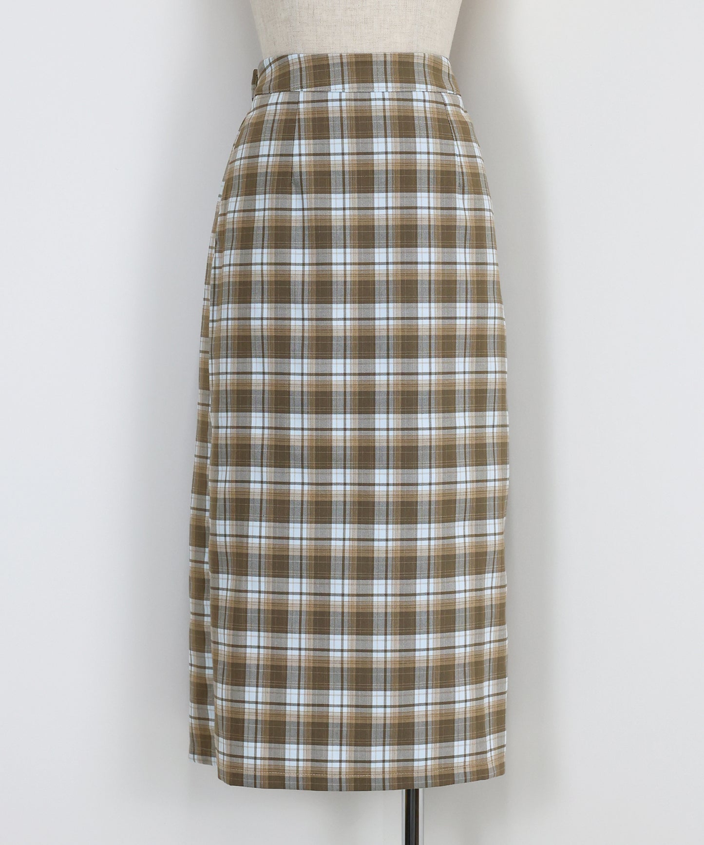 【SALE】チェック柄タイトスカート