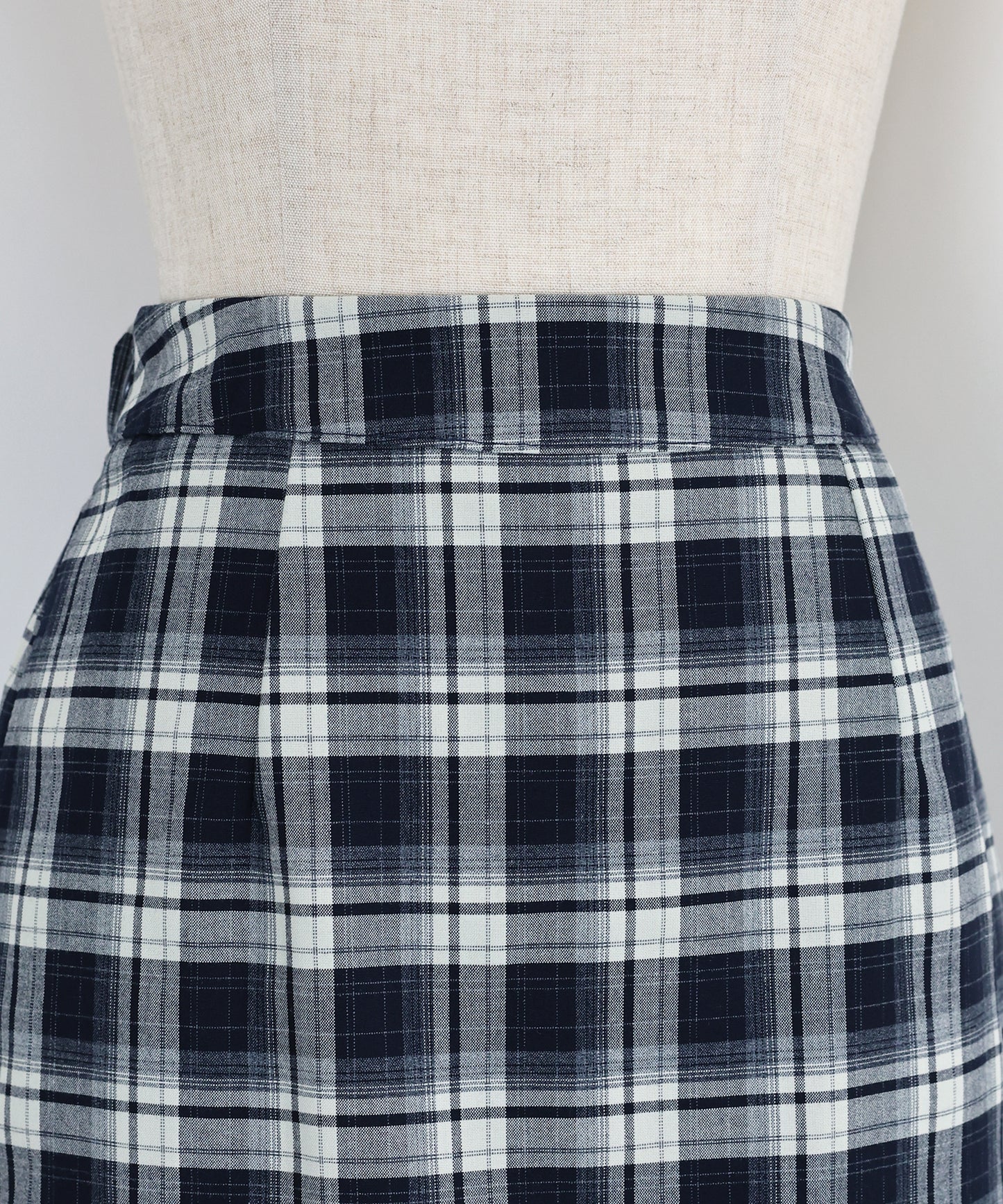 【SALE】チェック柄タイトスカート