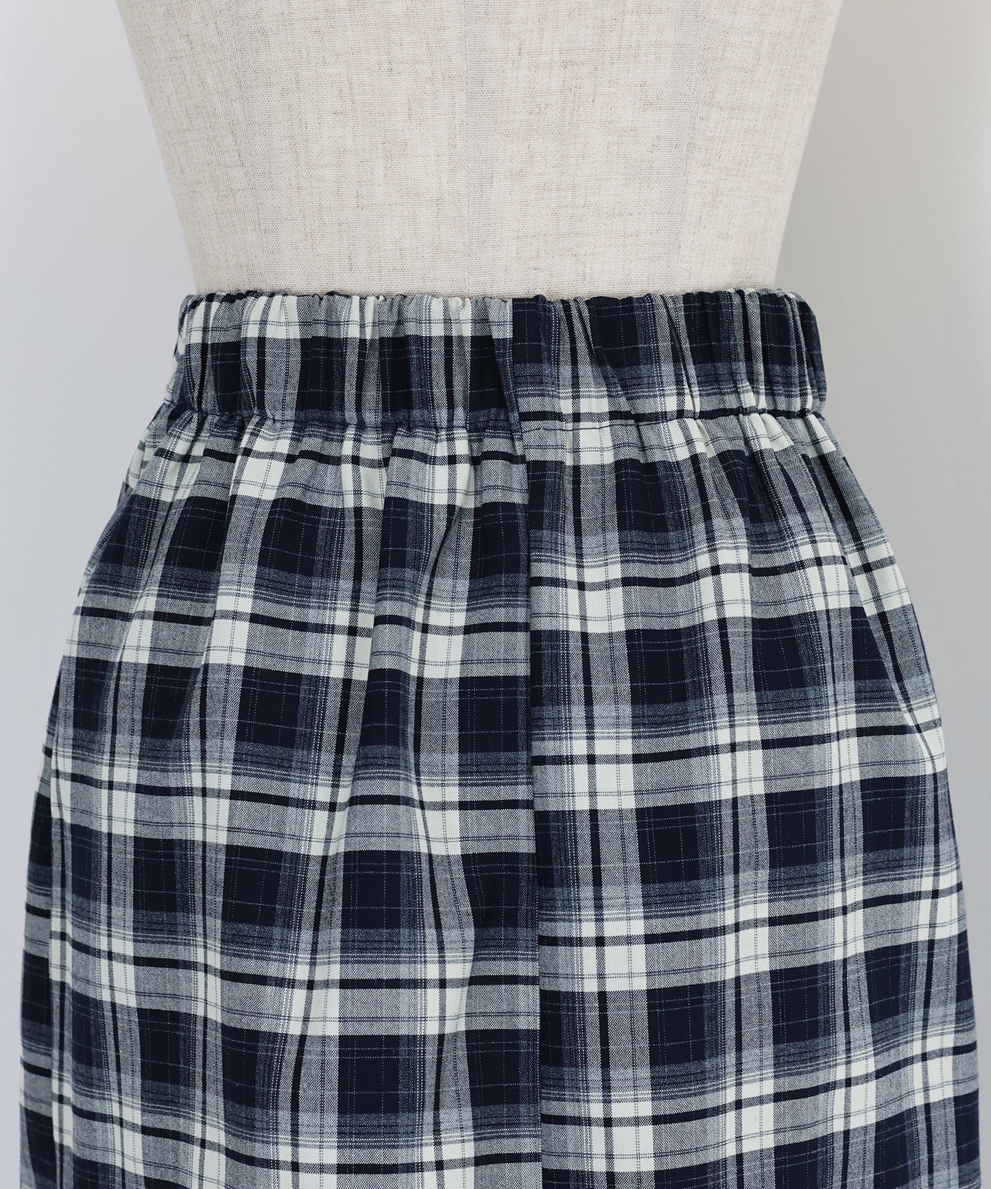 【SALE】チェック柄タイトスカート