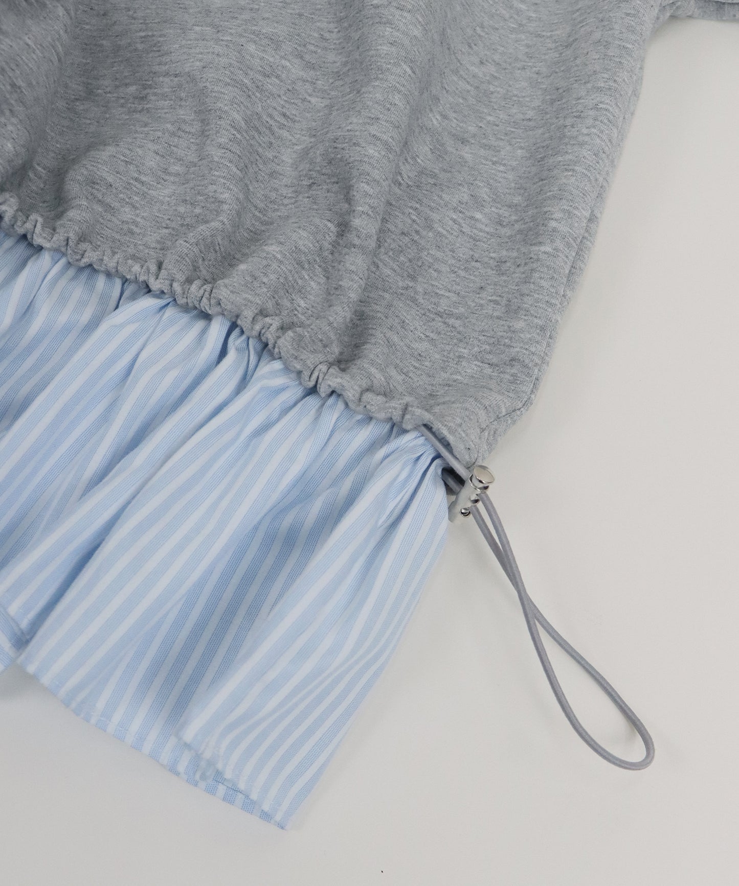 【SALE】シャツレイヤードスウェット