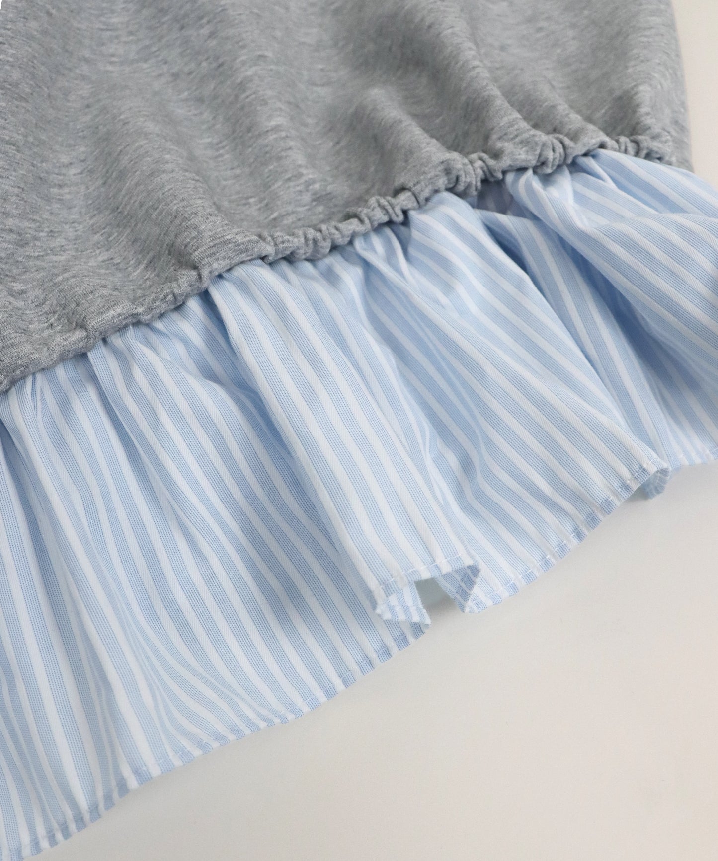【SALE】シャツレイヤードスウェット