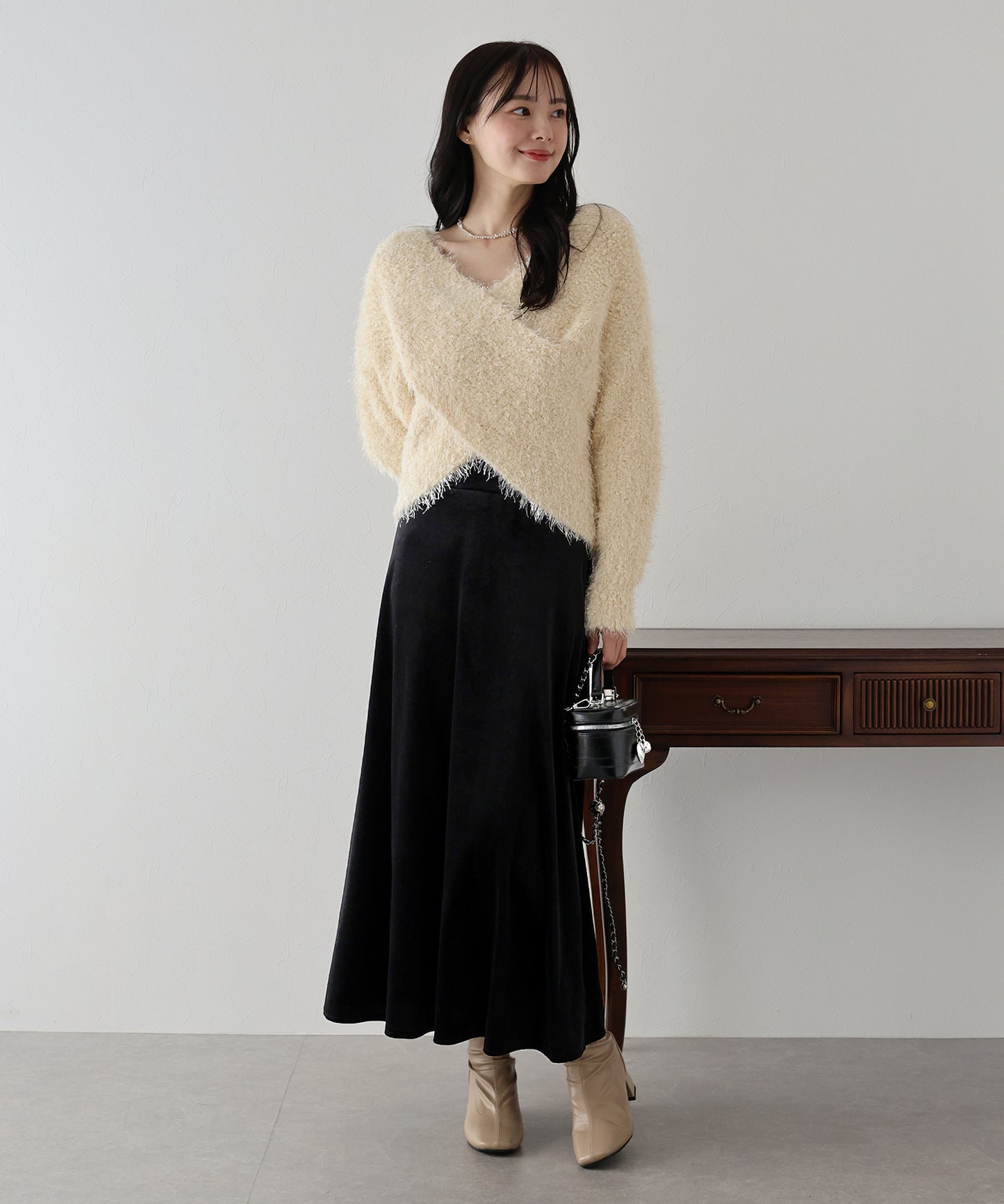 【SALE】ベロアマーメイドスカート