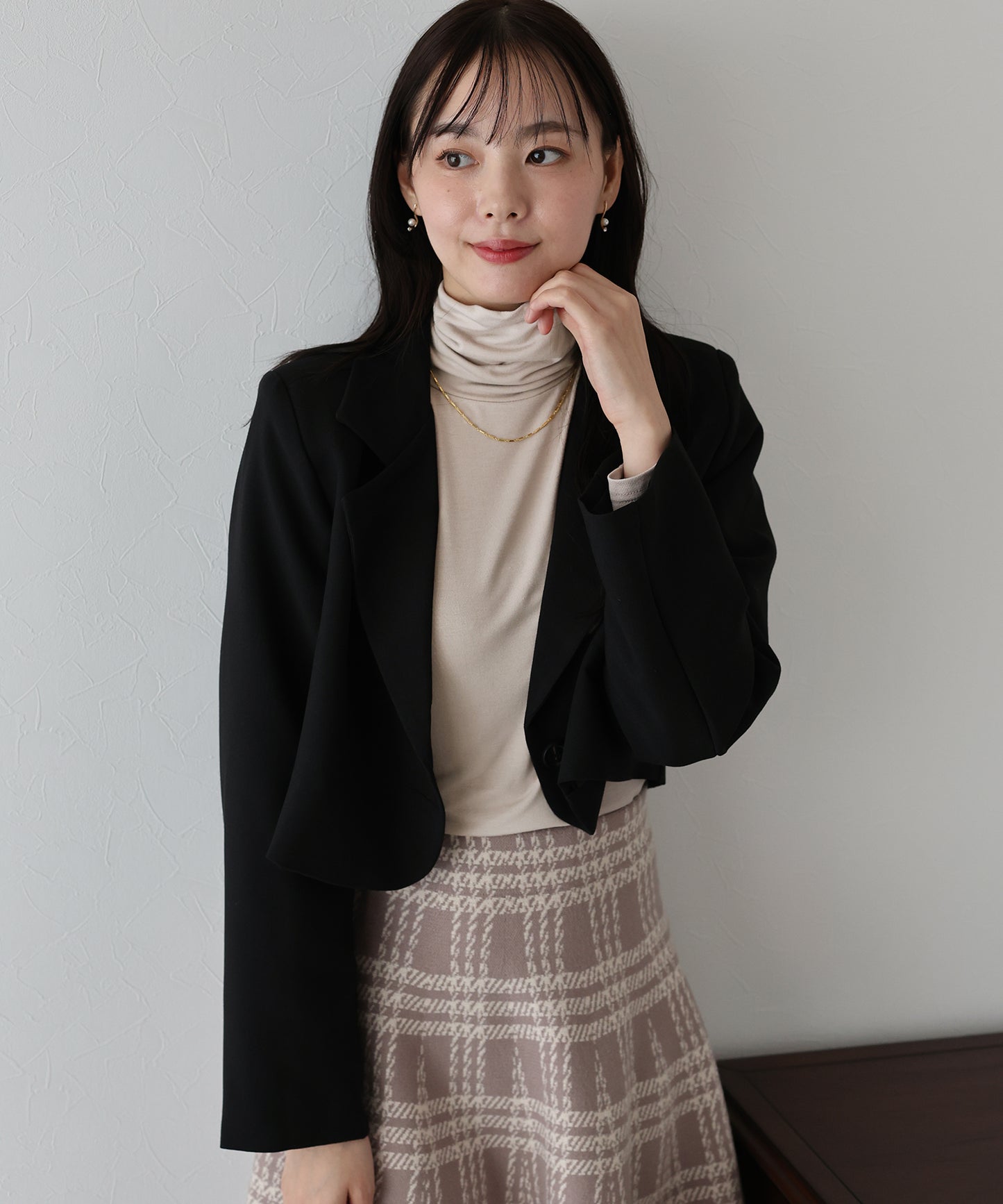 【SALE】タートルネックカットソー【ネコポス】