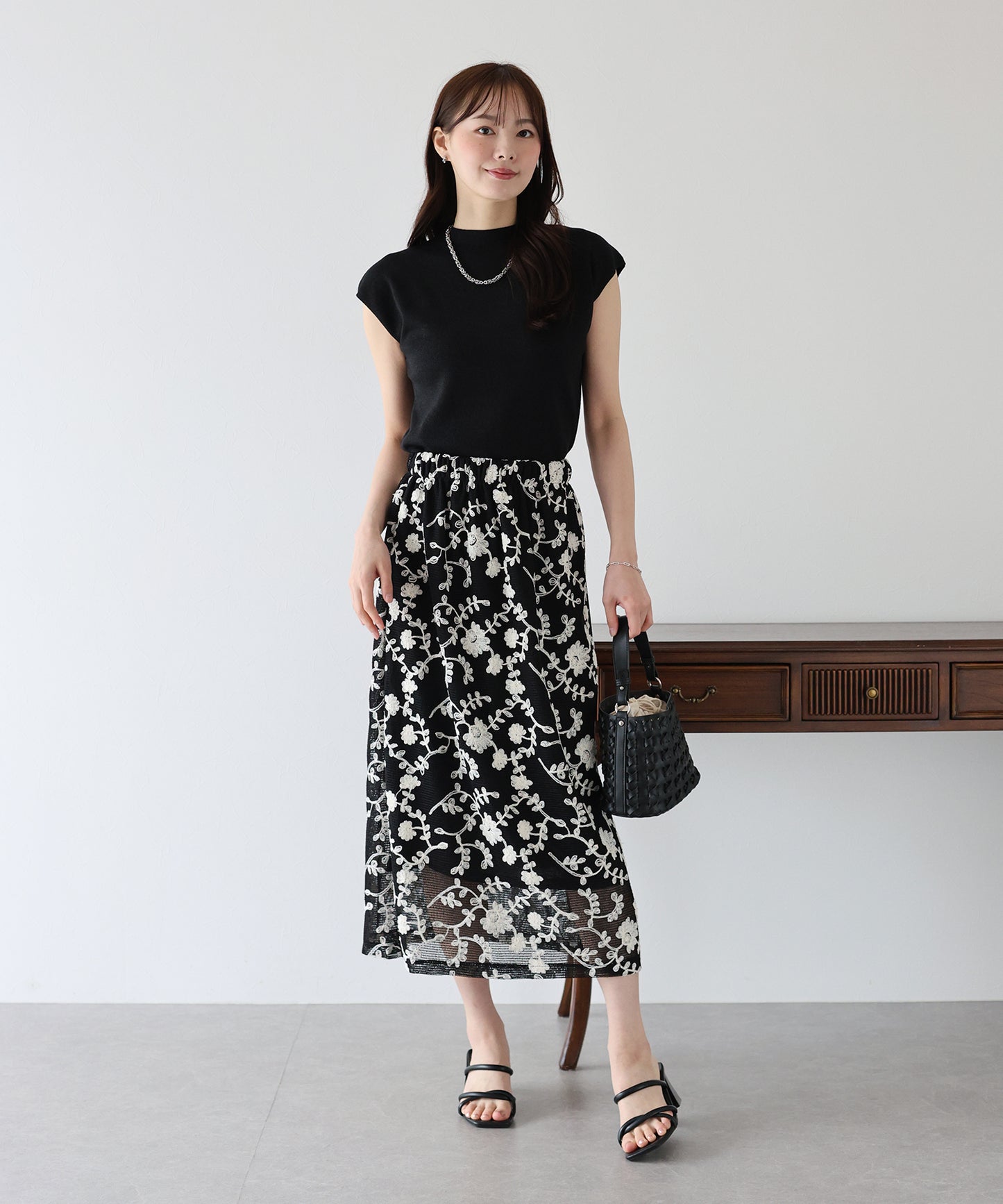 【SALE】クロシェタイトスカート