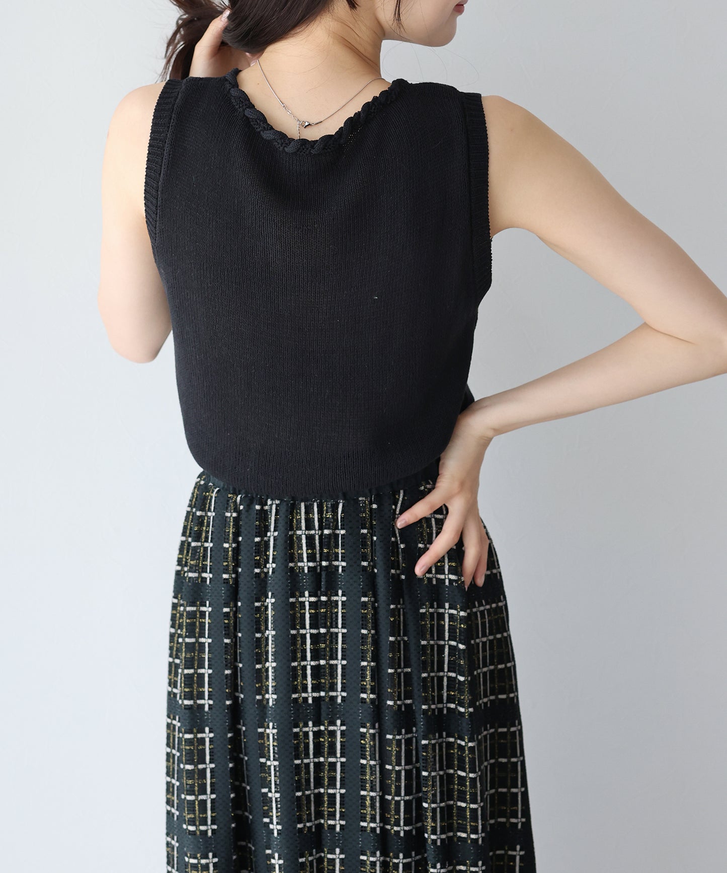 【SALE】リボンノースリサマーニット【ネコポス】