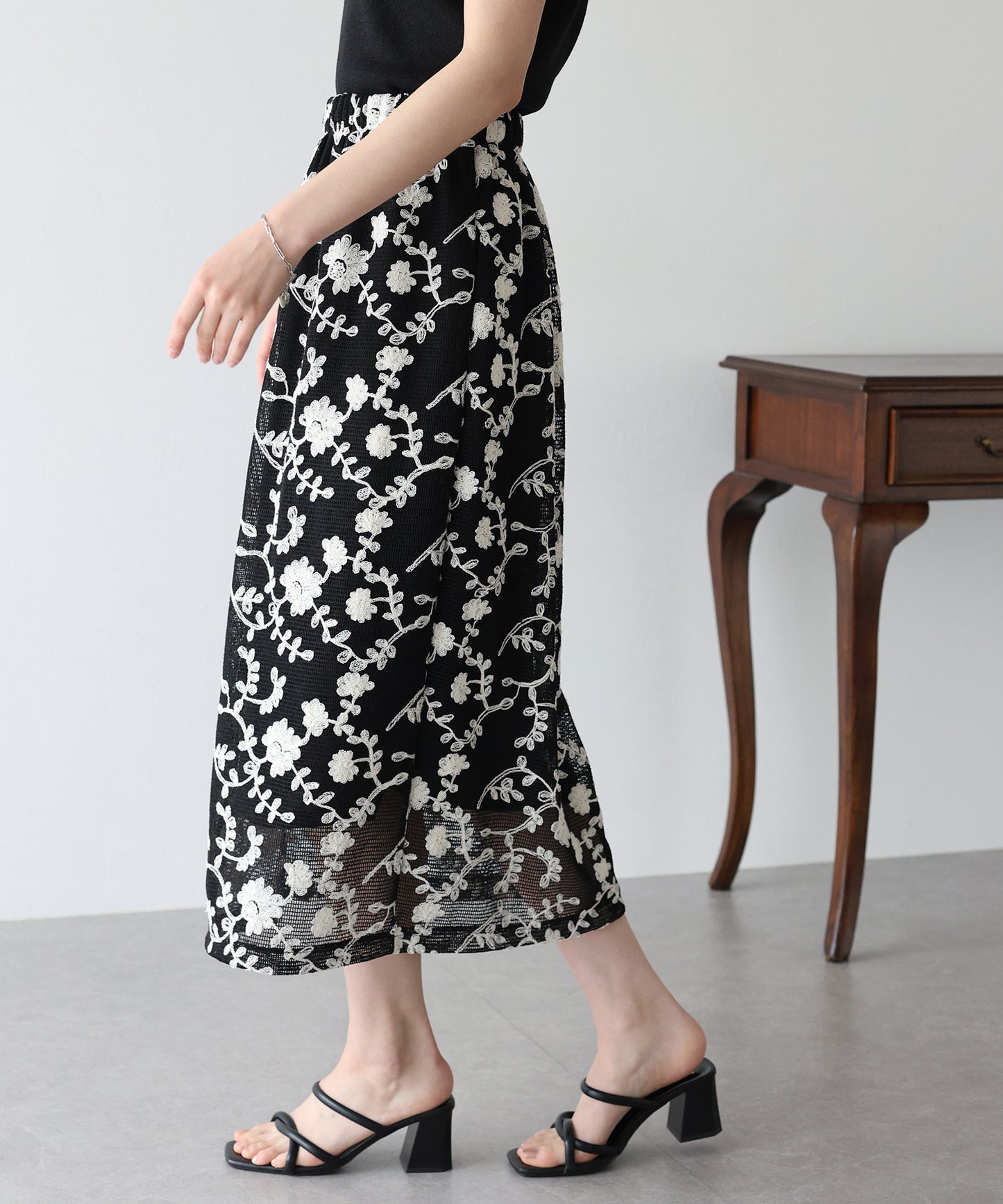 【SALE】クロシェタイトスカート