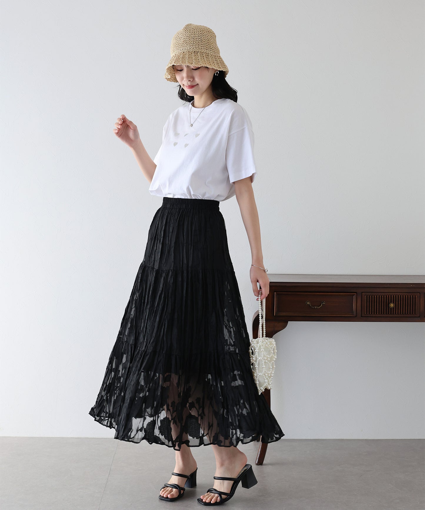 【SALE】シアージャガードスカート