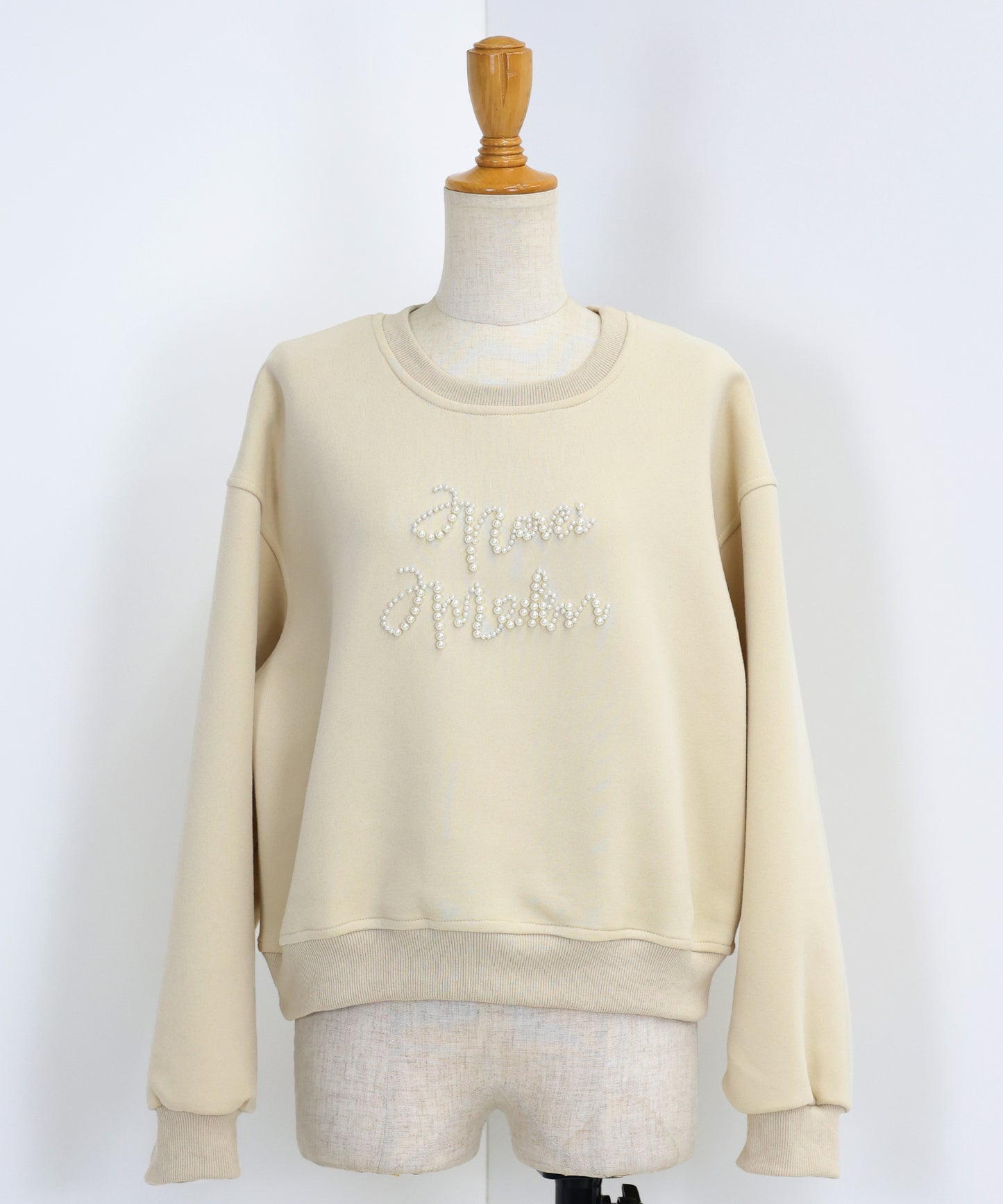 【SALE】パールロゴスウェット