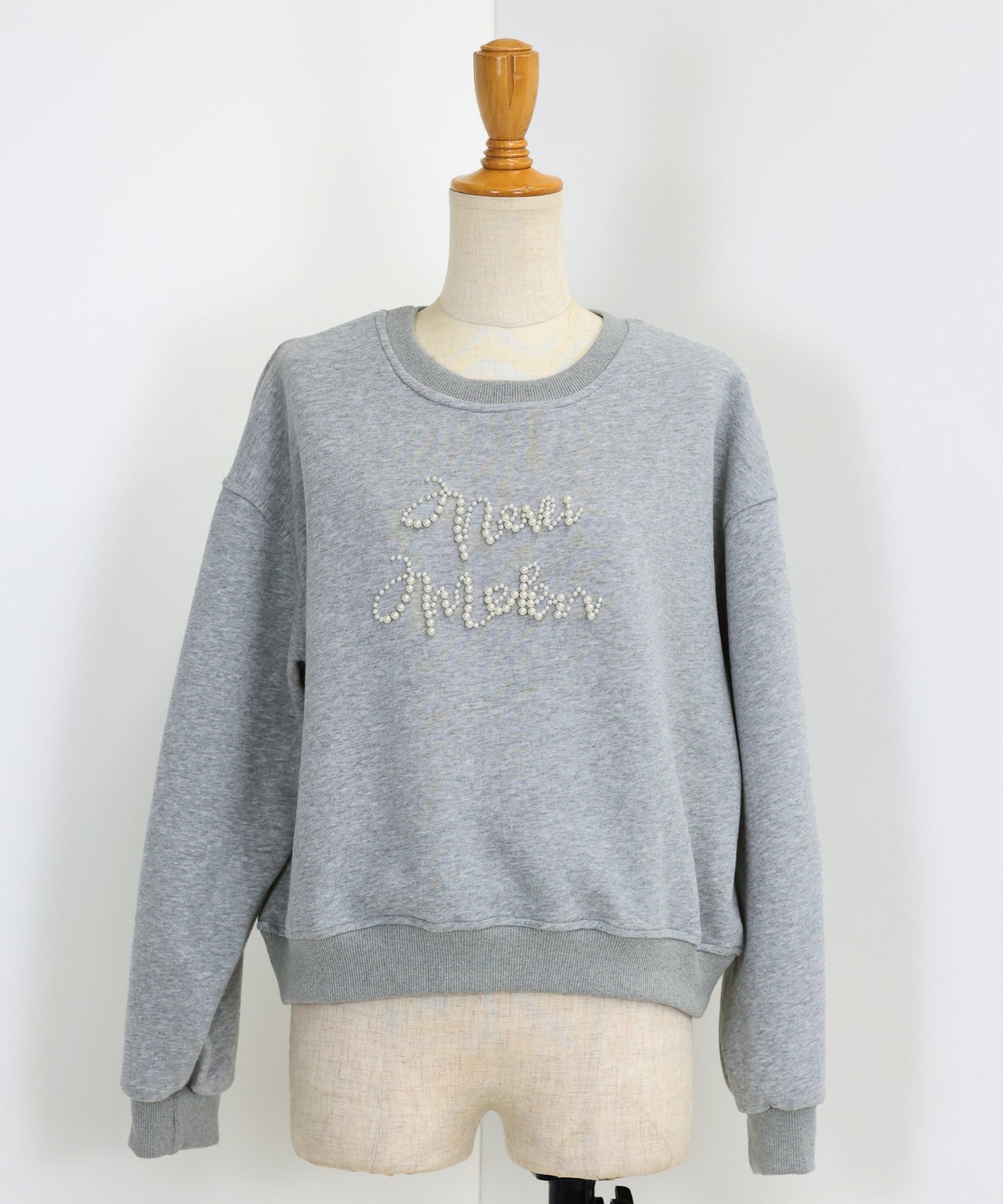 【SALE】パールロゴスウェット