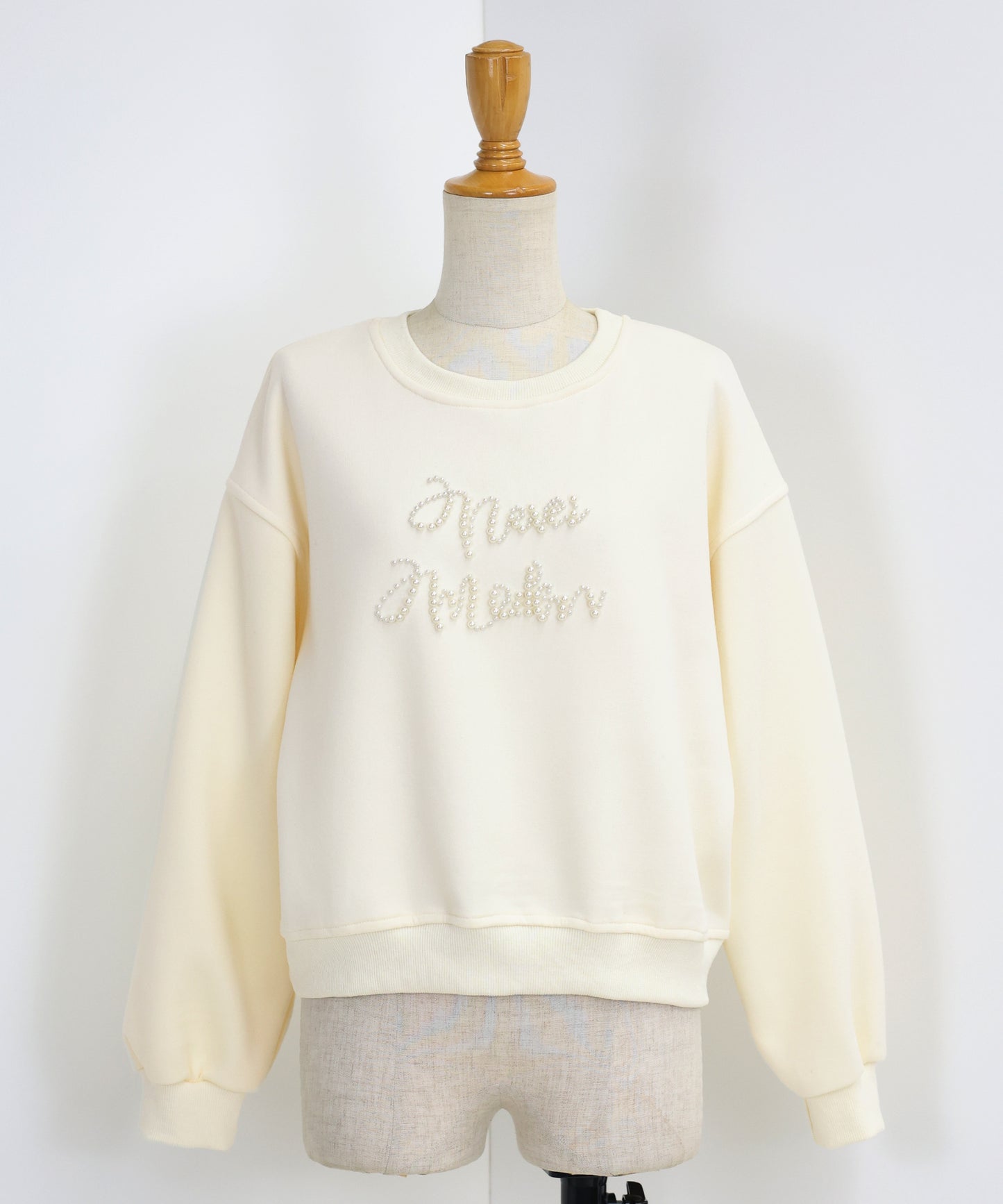 【SALE】パールロゴスウェット