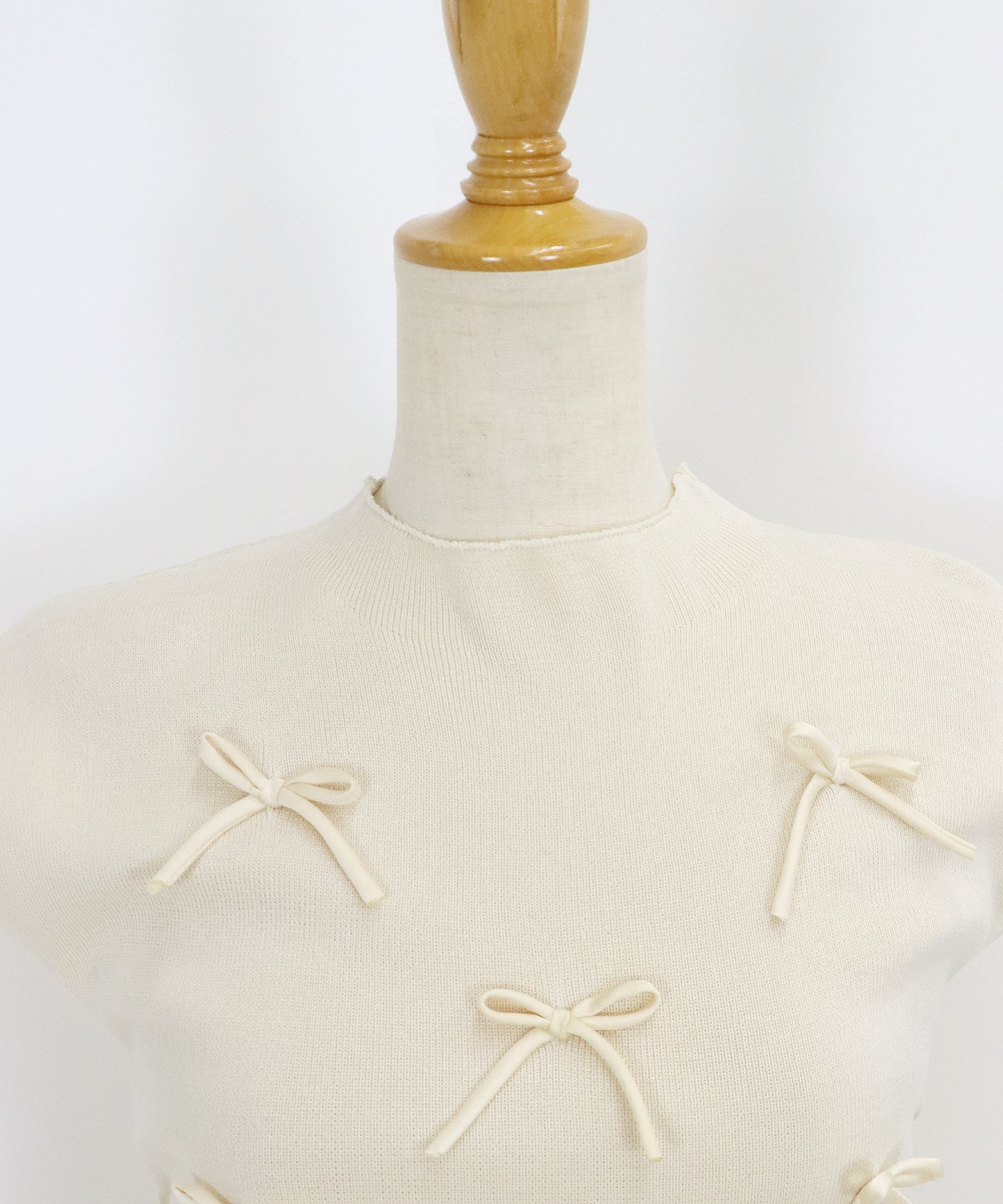 【SALE】リボンフレンチニット【ネコポス】