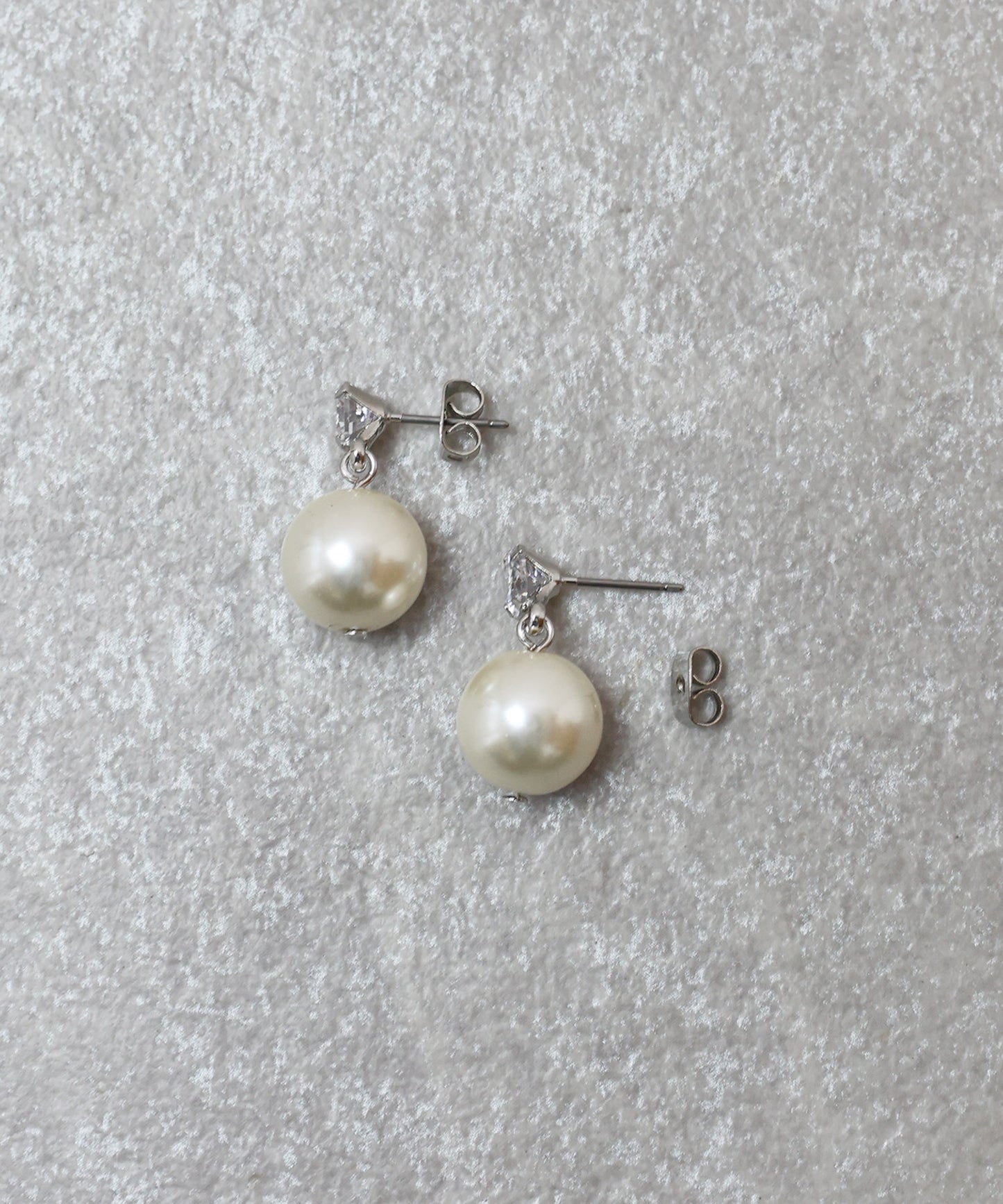 【早割5%OFF】ジルコニアパールピアス【ネコポス】