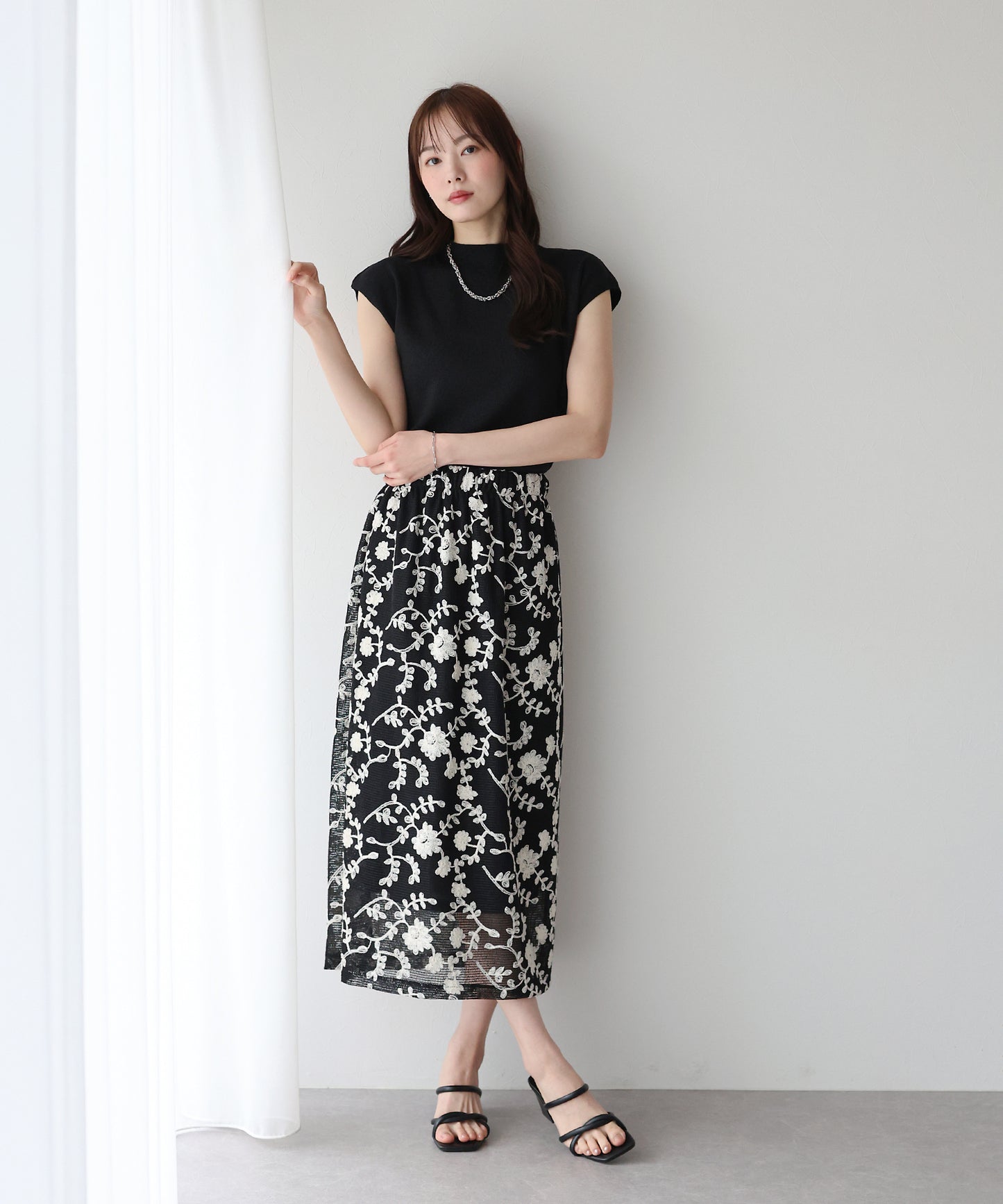 【SALE】クロシェタイトスカート