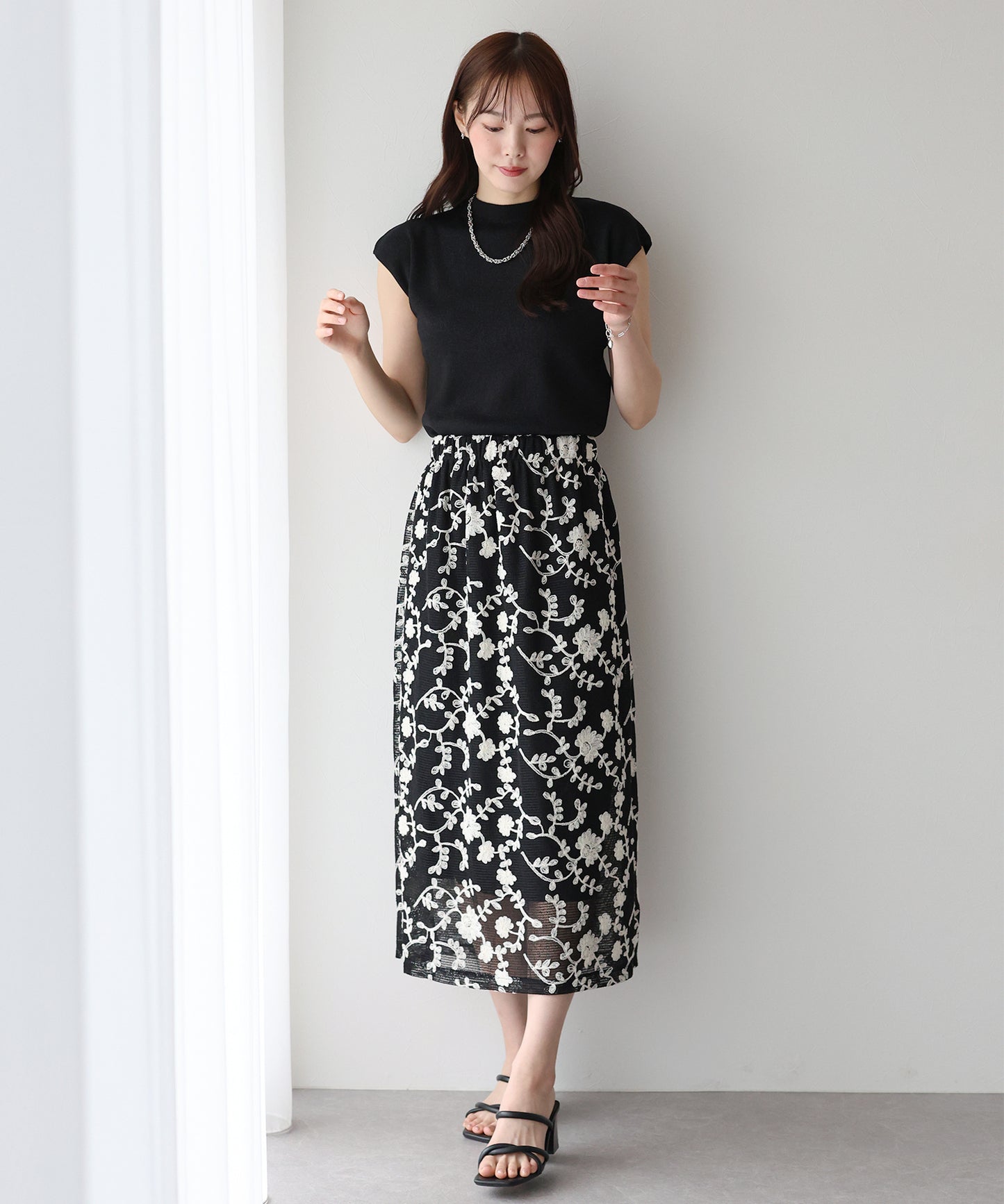 【SALE】クロシェタイトスカート