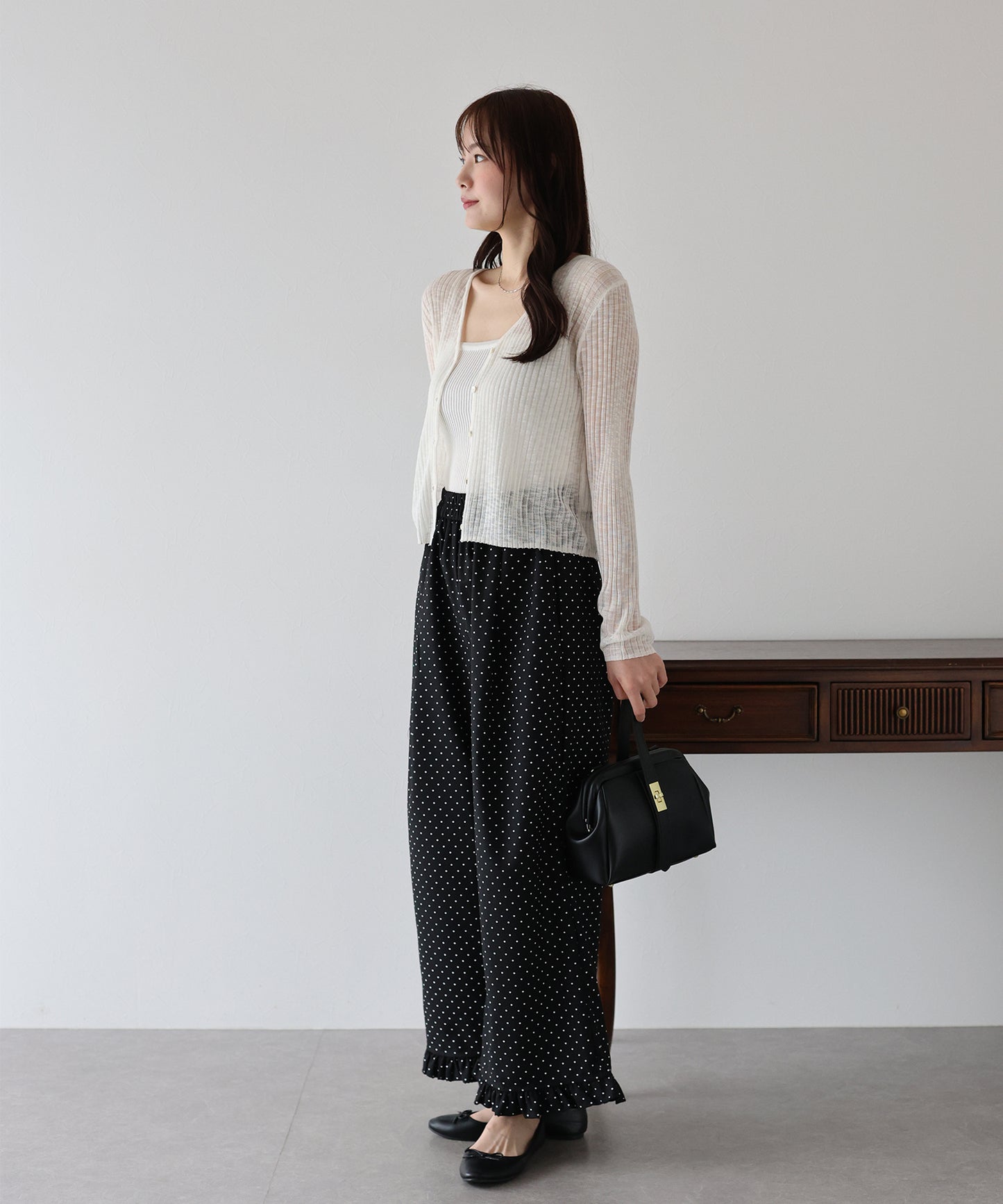 【SALE】フリルドットパンツ