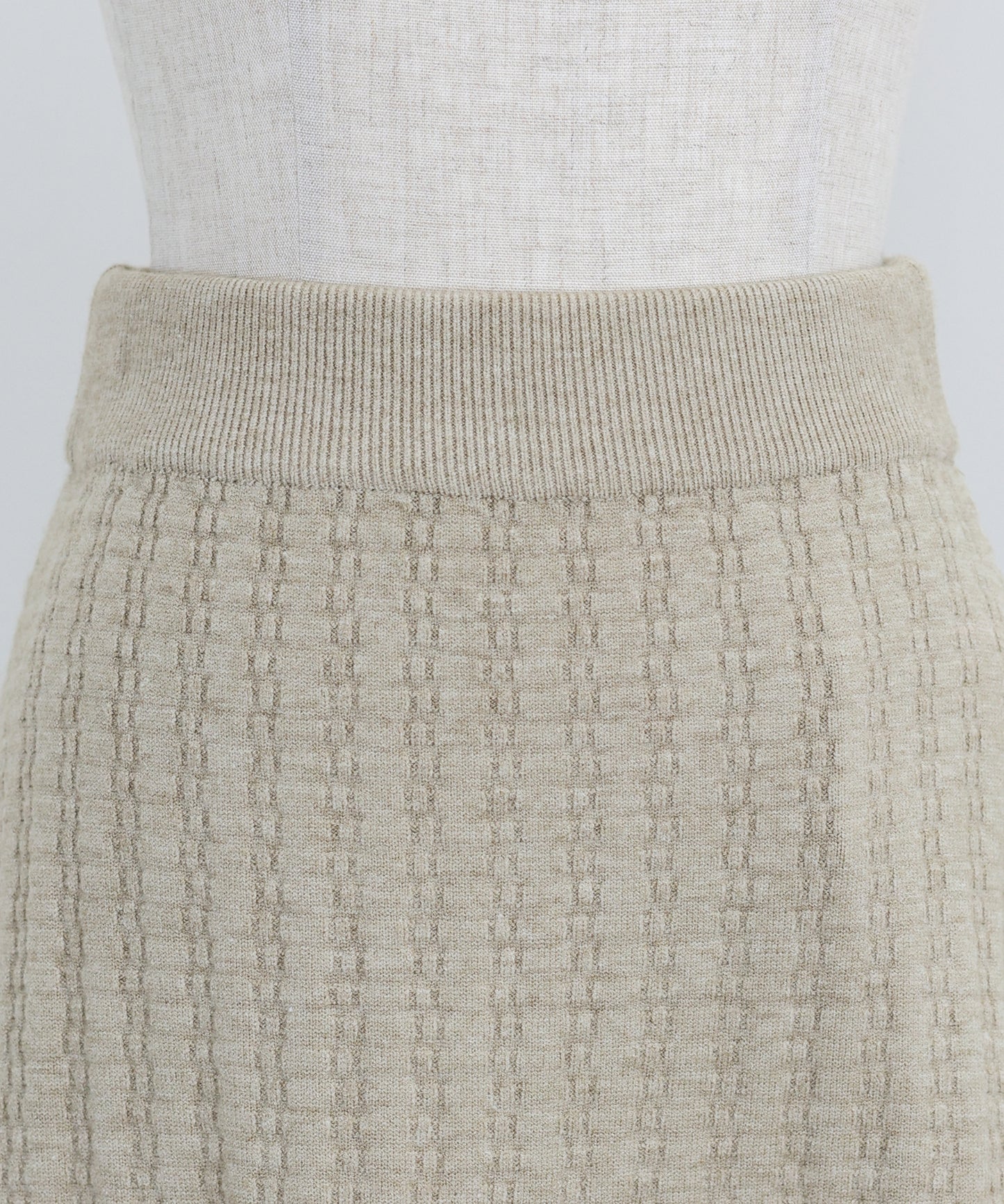 【SALE】裾フリルニットスカート