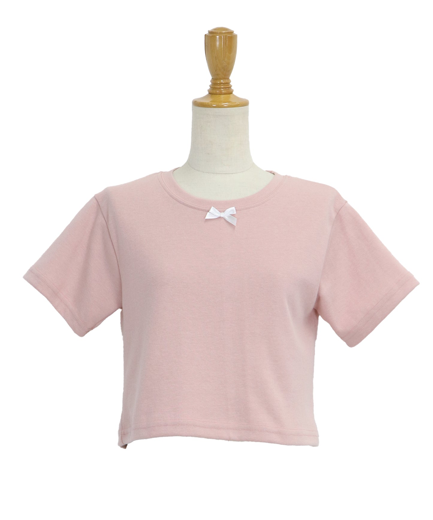 【SALE】プチリボン付きTシャツ【ネコポス】