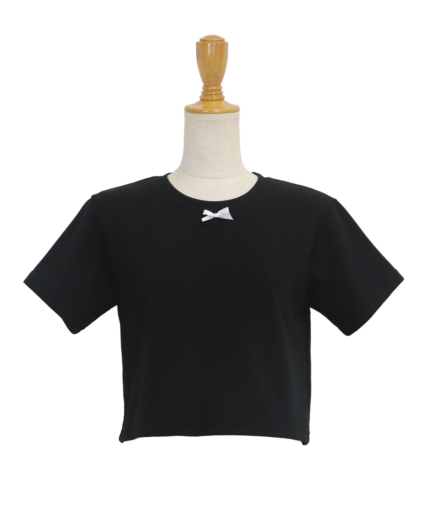 【SALE】プチリボン付きTシャツ【ネコポス】