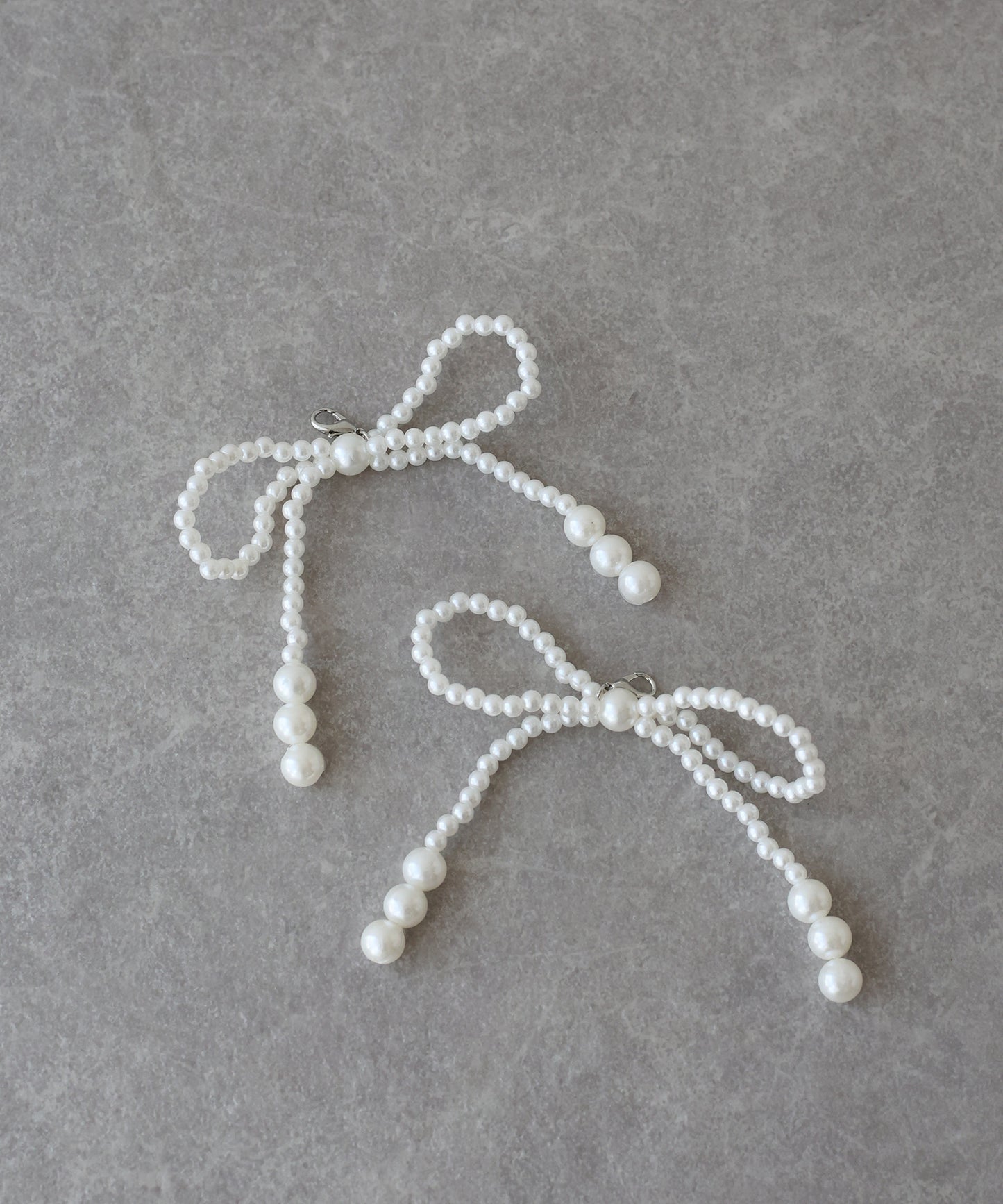 【SALE】パールリボンマルチチャーム【ネコポス】