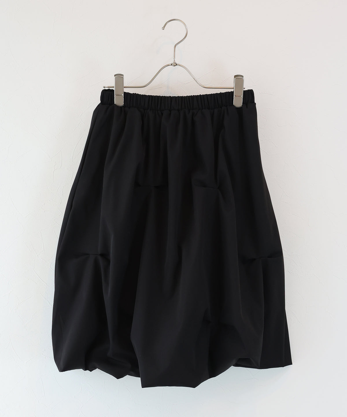 【早割5%OFF】ランダムタックバルーンミディスカート