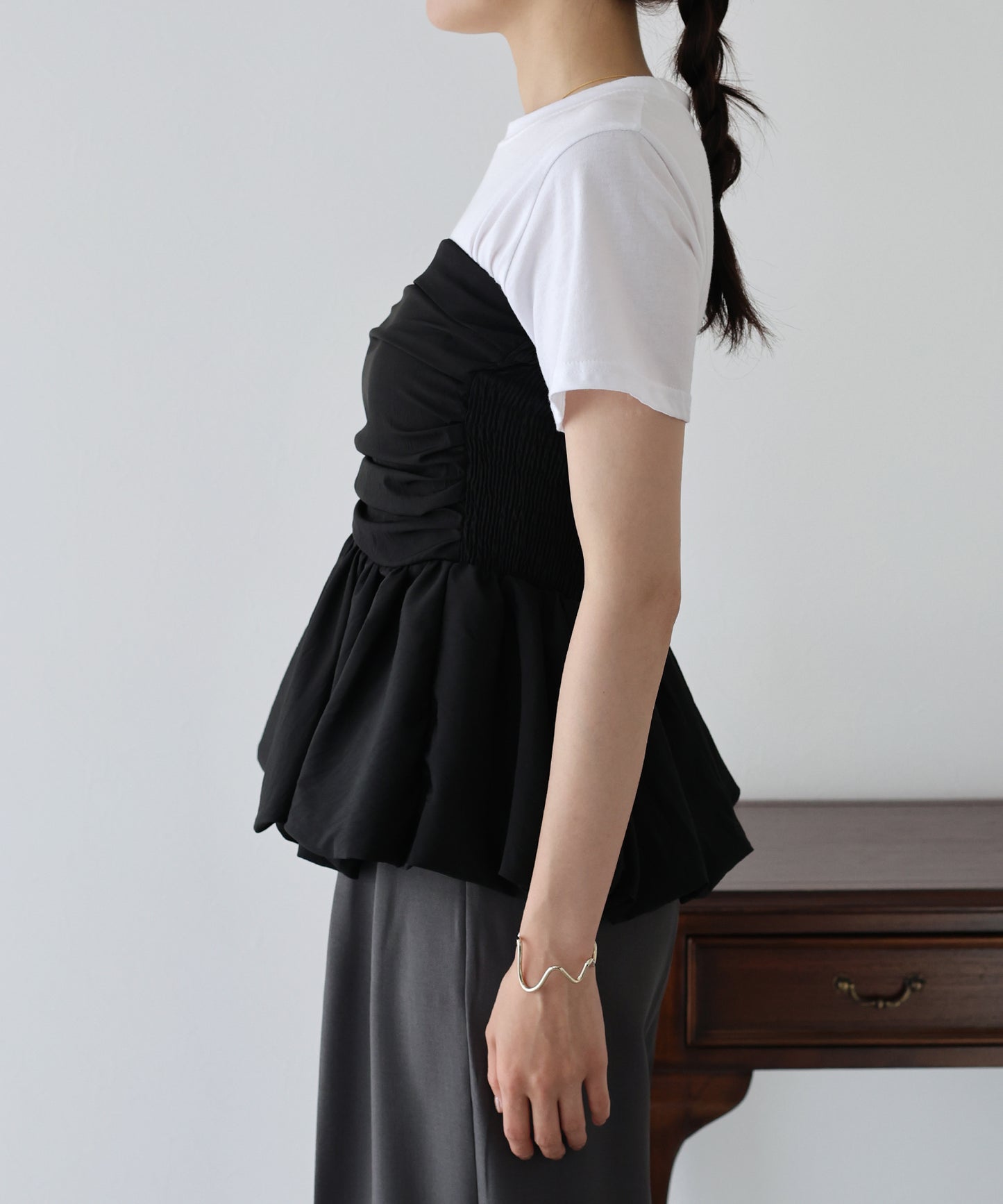 ベアバルーンペプラムビスチェ【ネコポス】