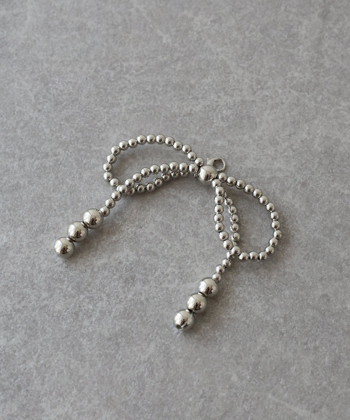 【SALE】パールリボンマルチチャーム【ネコポス】