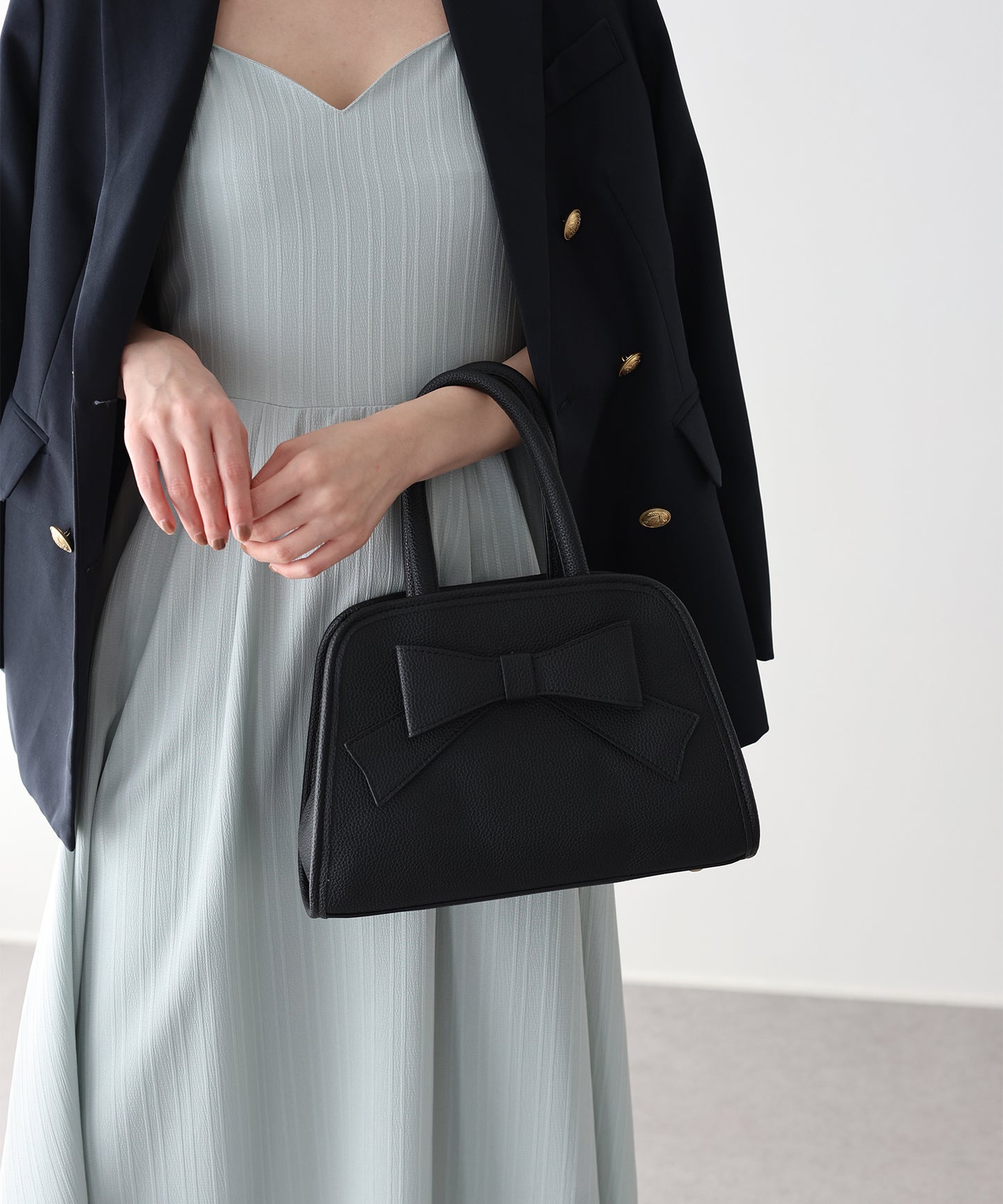 【早割5%OFF】2WAYラウンドリボンバッグ