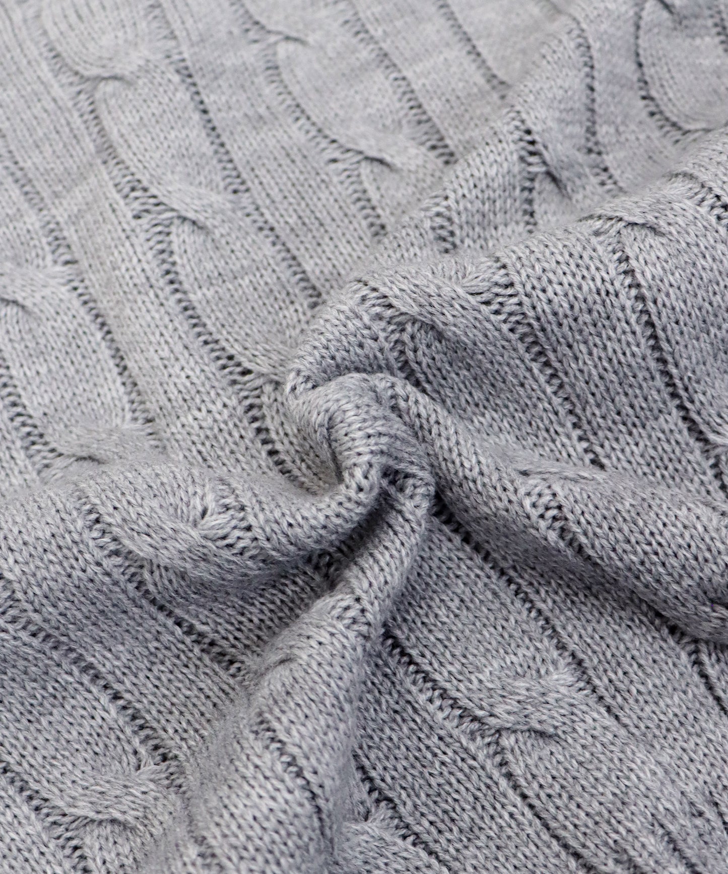 【TIME SALE】リボン刺繍ケーブルニットカーディガン