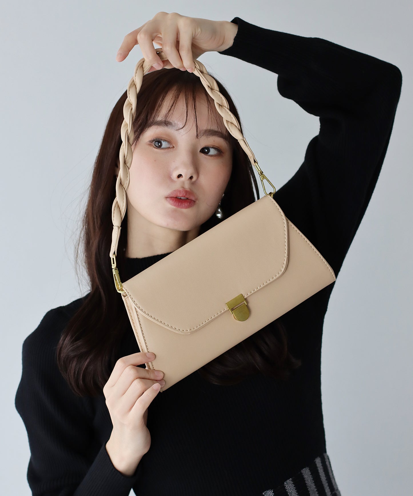 【TIME SALE】4wayウォレットチェーンショルダー