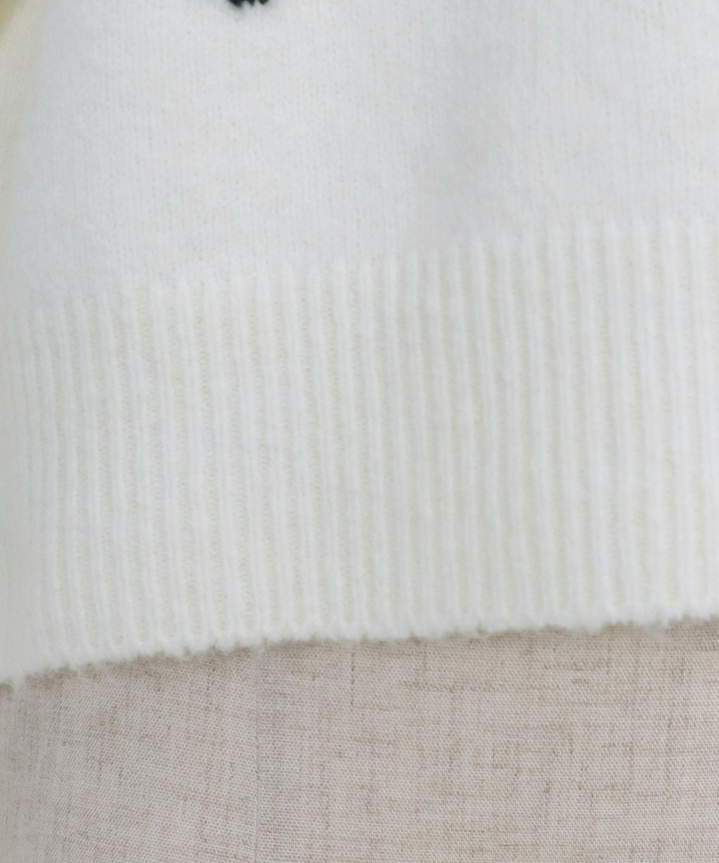 【TIME SALE】ハート柄ニットプルオーバー