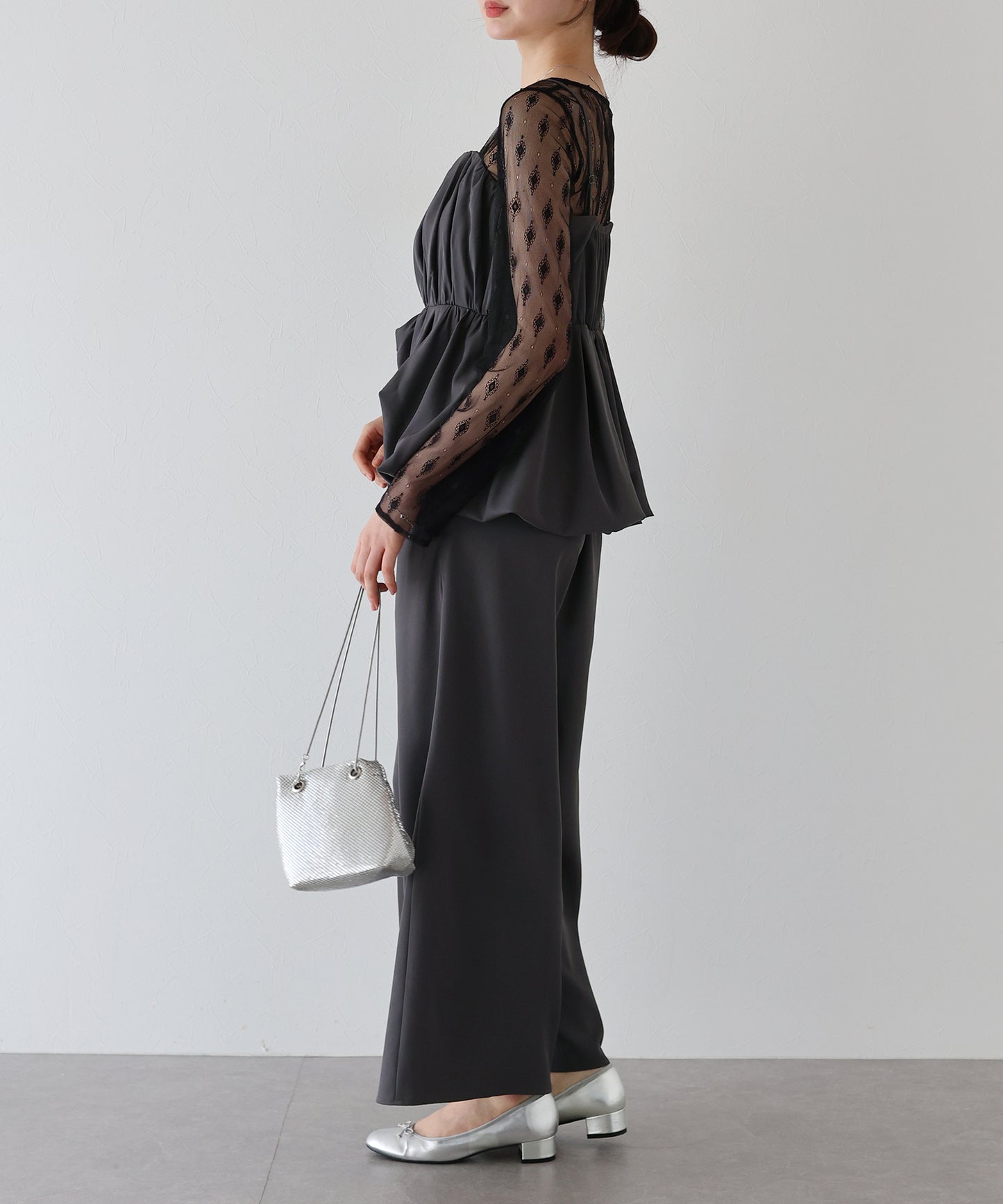 【TIME SALE】バルーンキャミパンツドレス3点セット