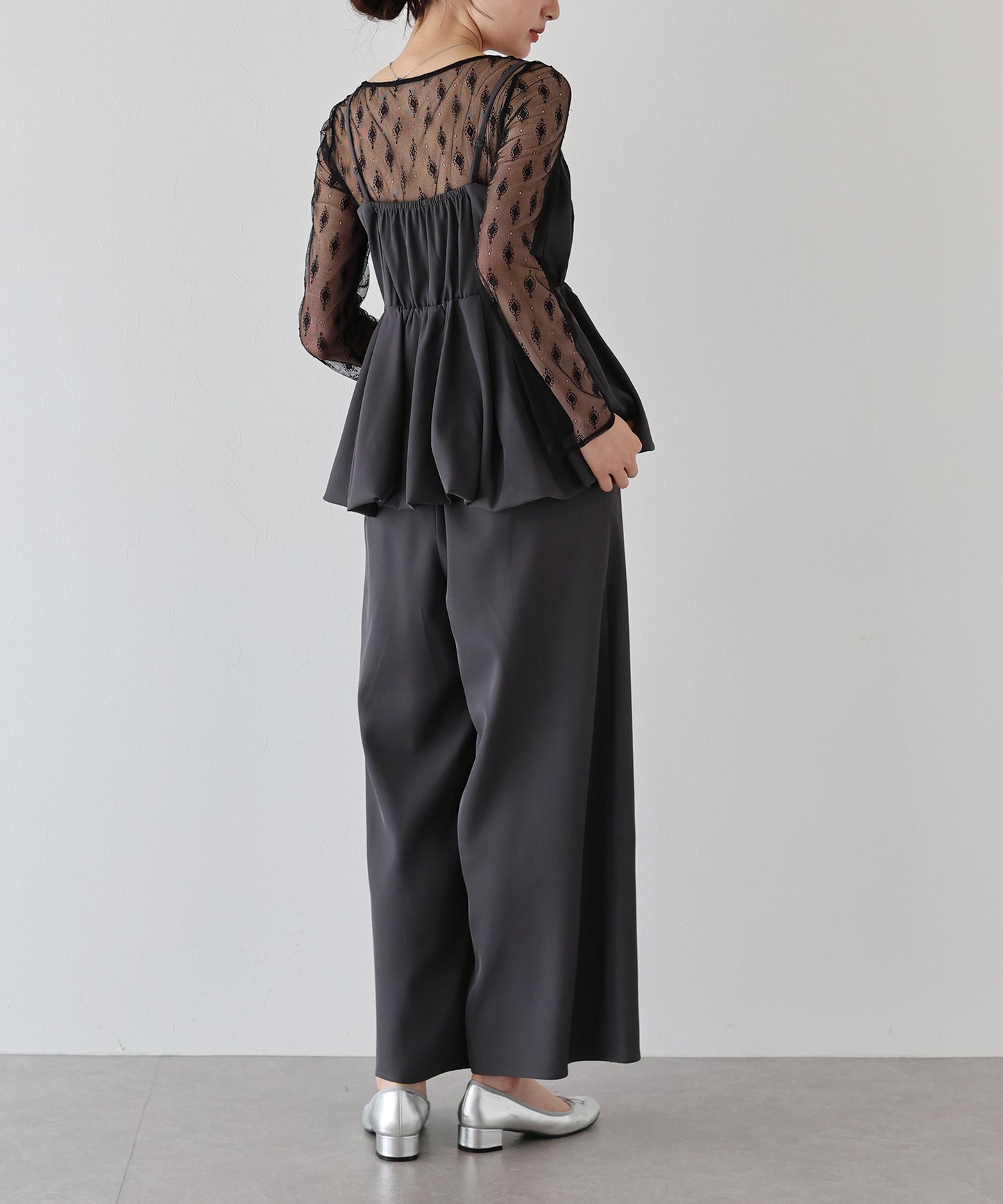 【TIME SALE】バルーンキャミパンツドレス3点セット