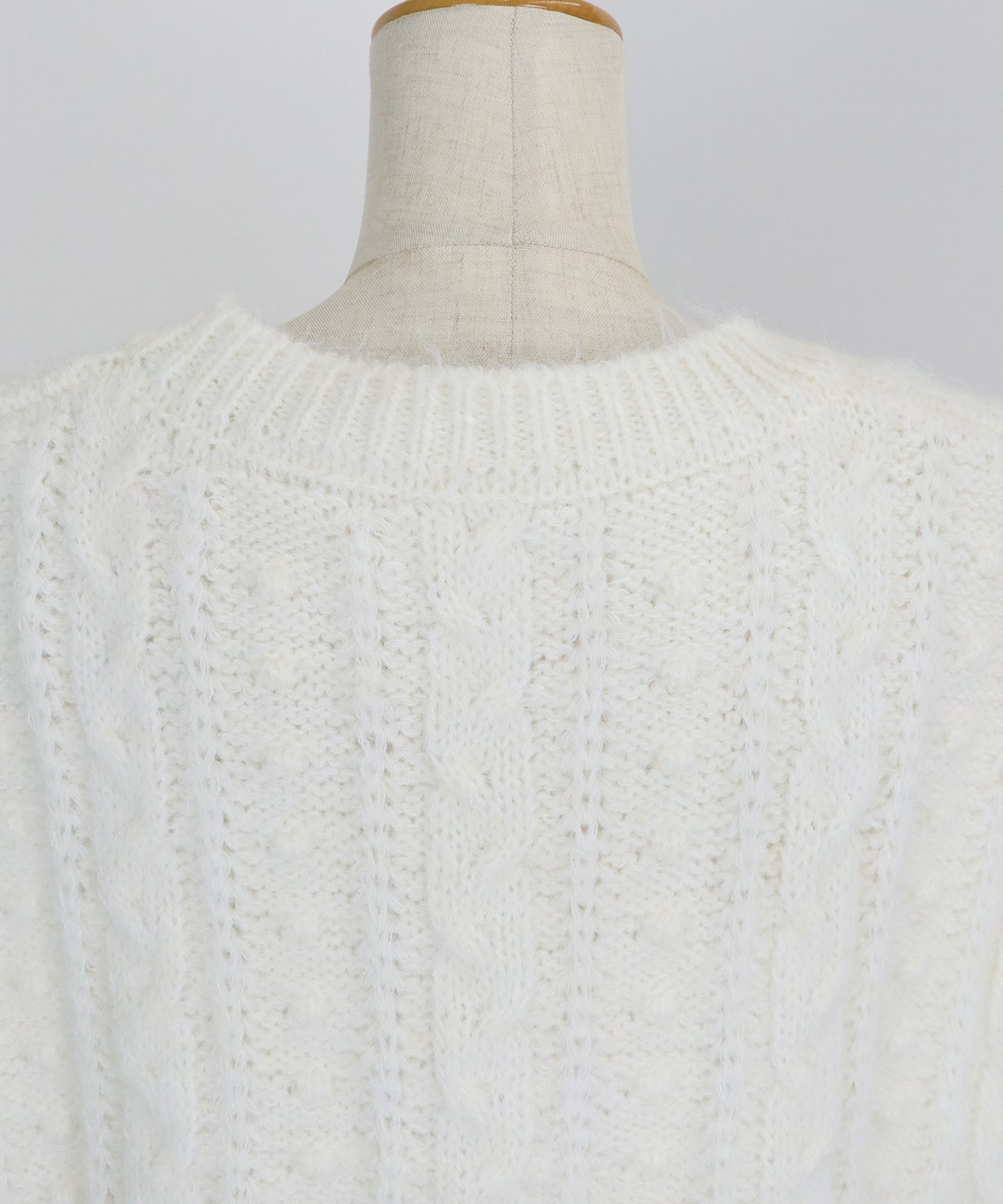 【TIME SALE】ケーブルニットベスト