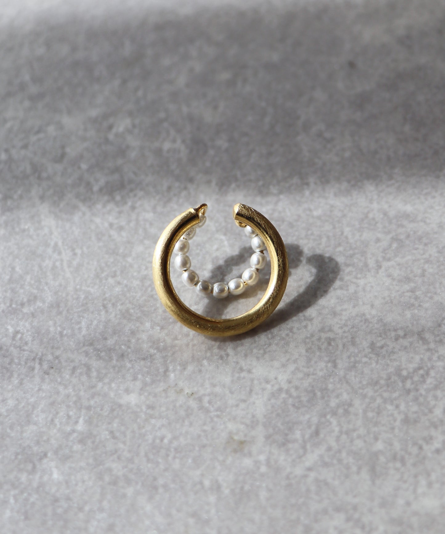 2連パールラインイヤーカフ【ネコポス】