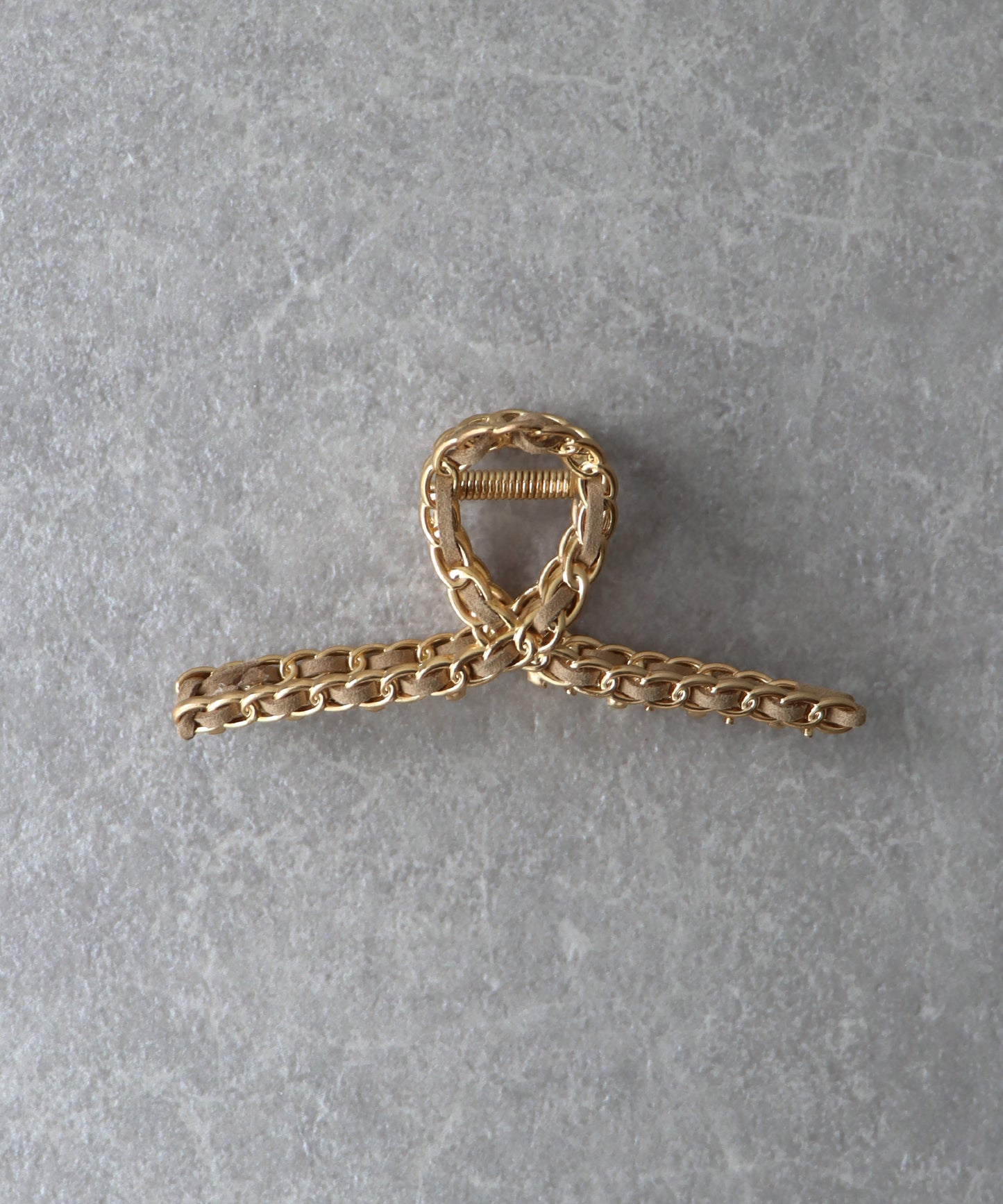 ゴールドチェーンバンス ヘアクリップ