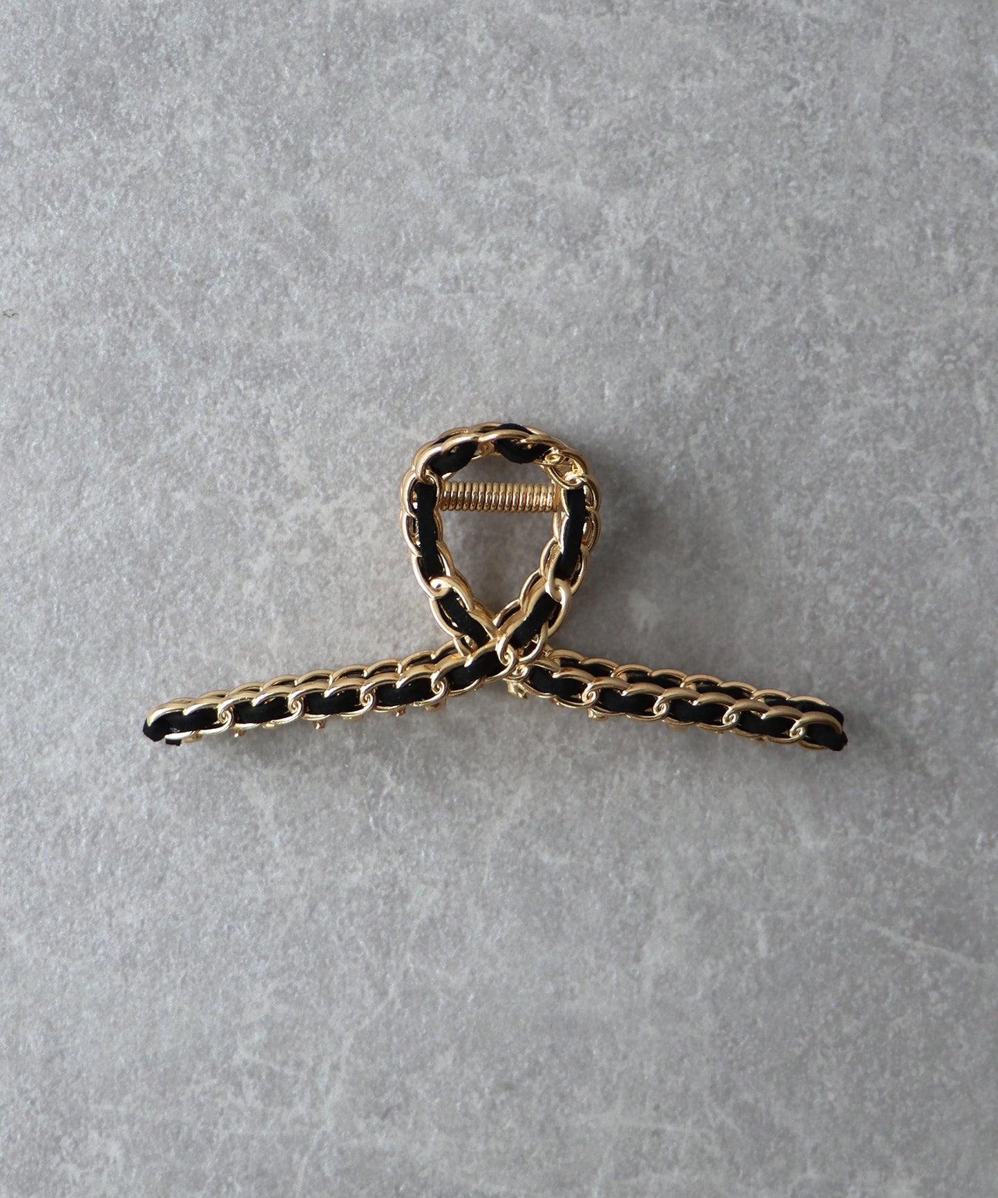 ゴールドチェーンバンス ヘアクリップ