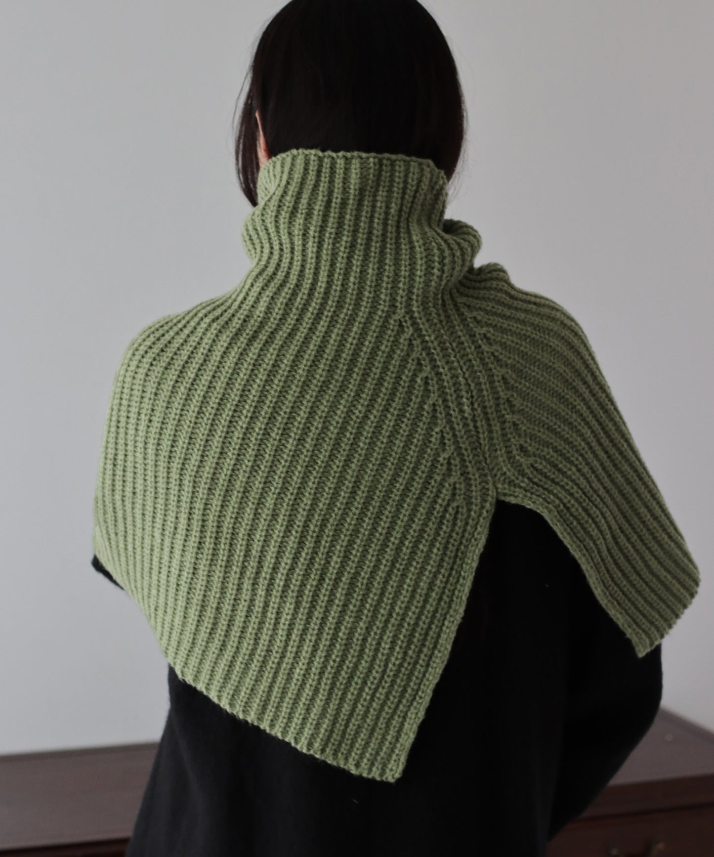 【SALE】ワイドリブネックウォーマー